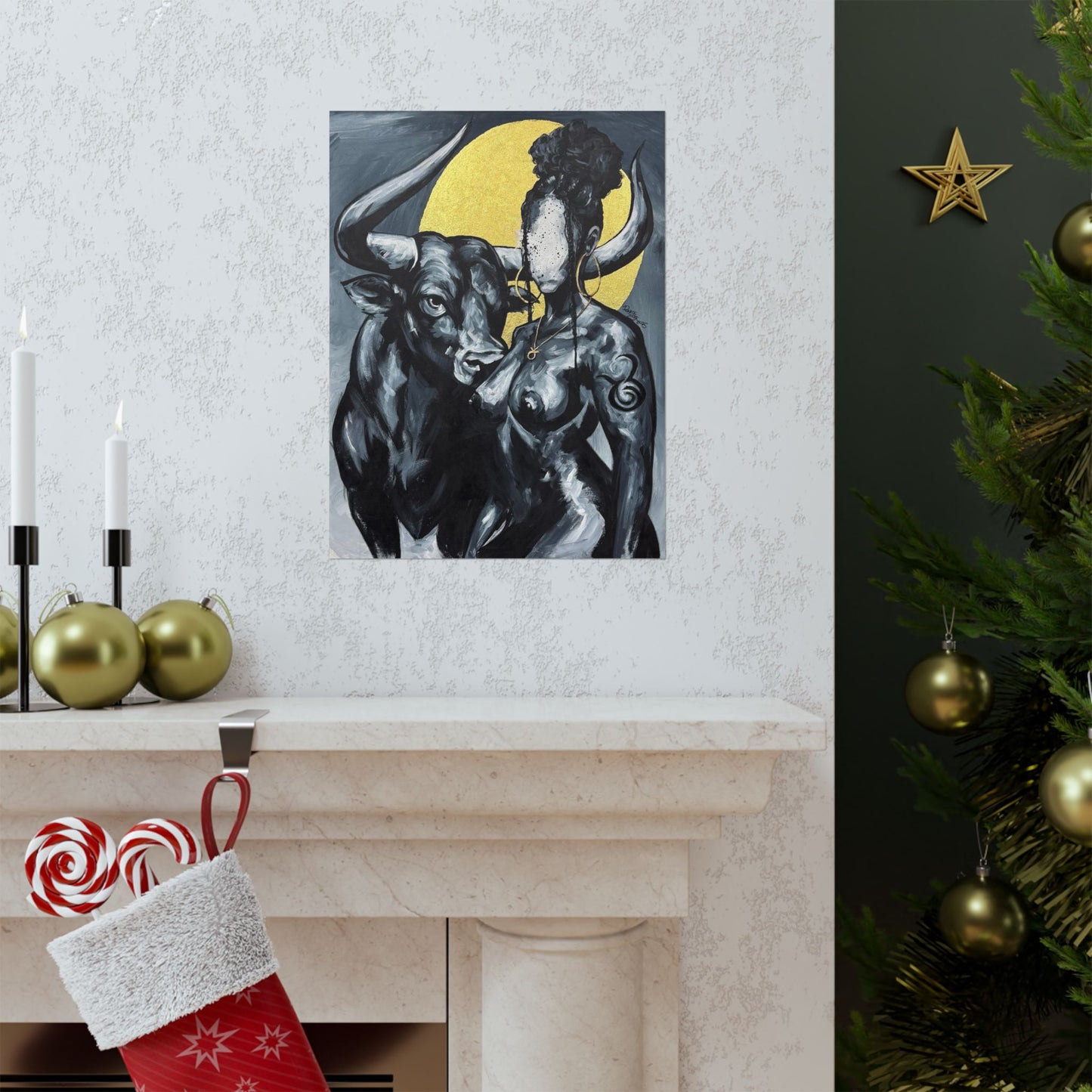 Naturally Taurus Premium Matte Vertical Posters