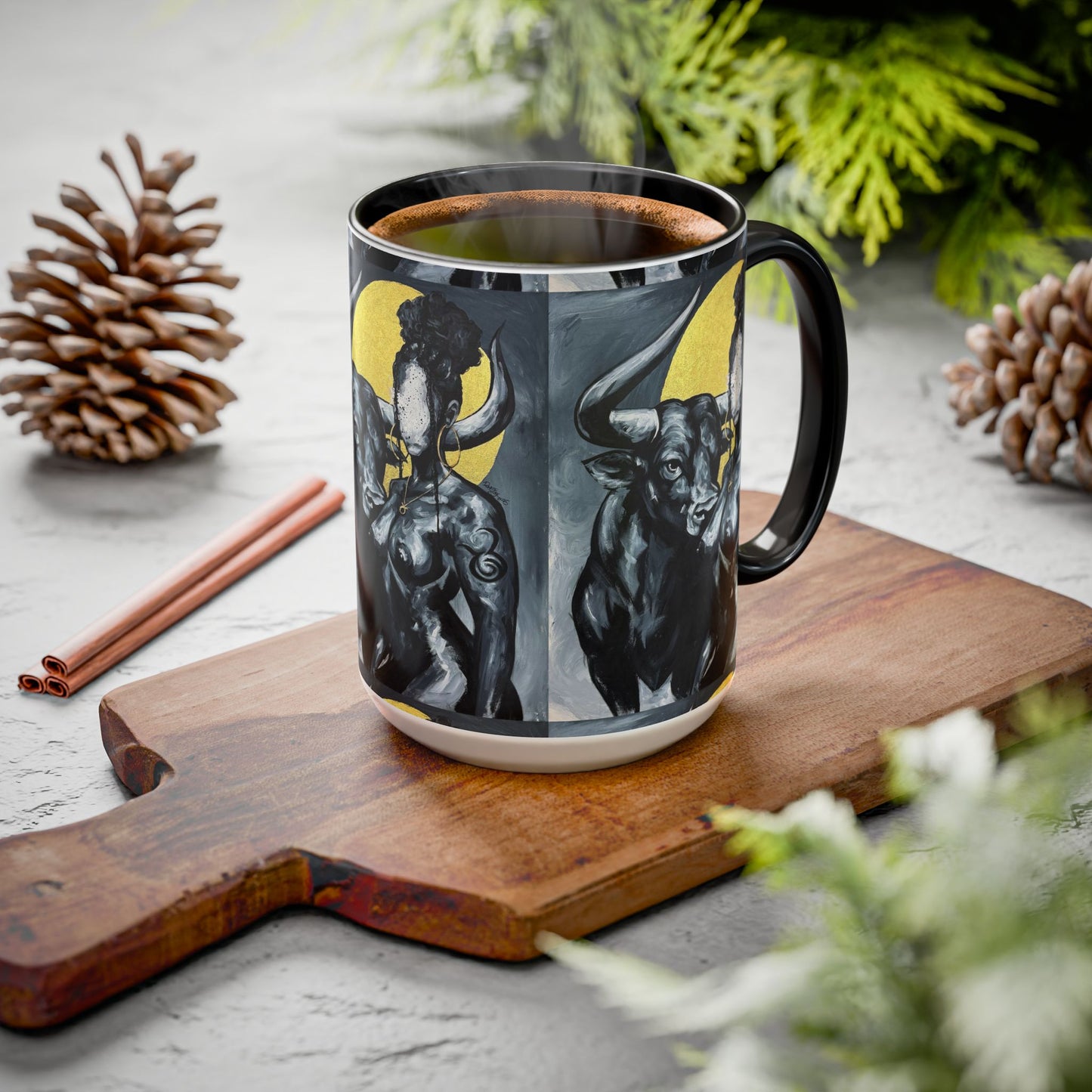 Naturally Taurus Ceramic Mug (11oz/15oz)