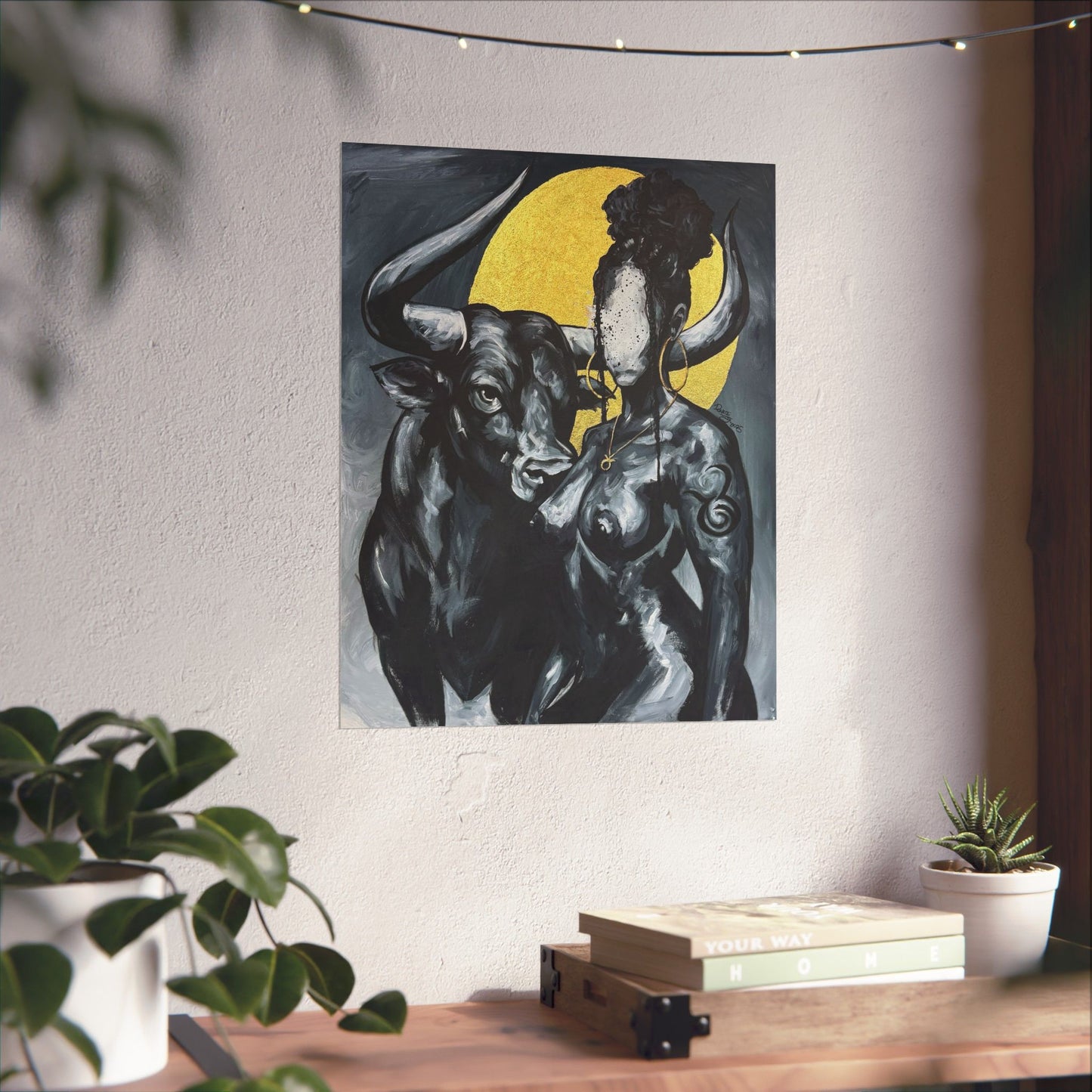 Naturally Taurus Premium Matte Vertical Posters