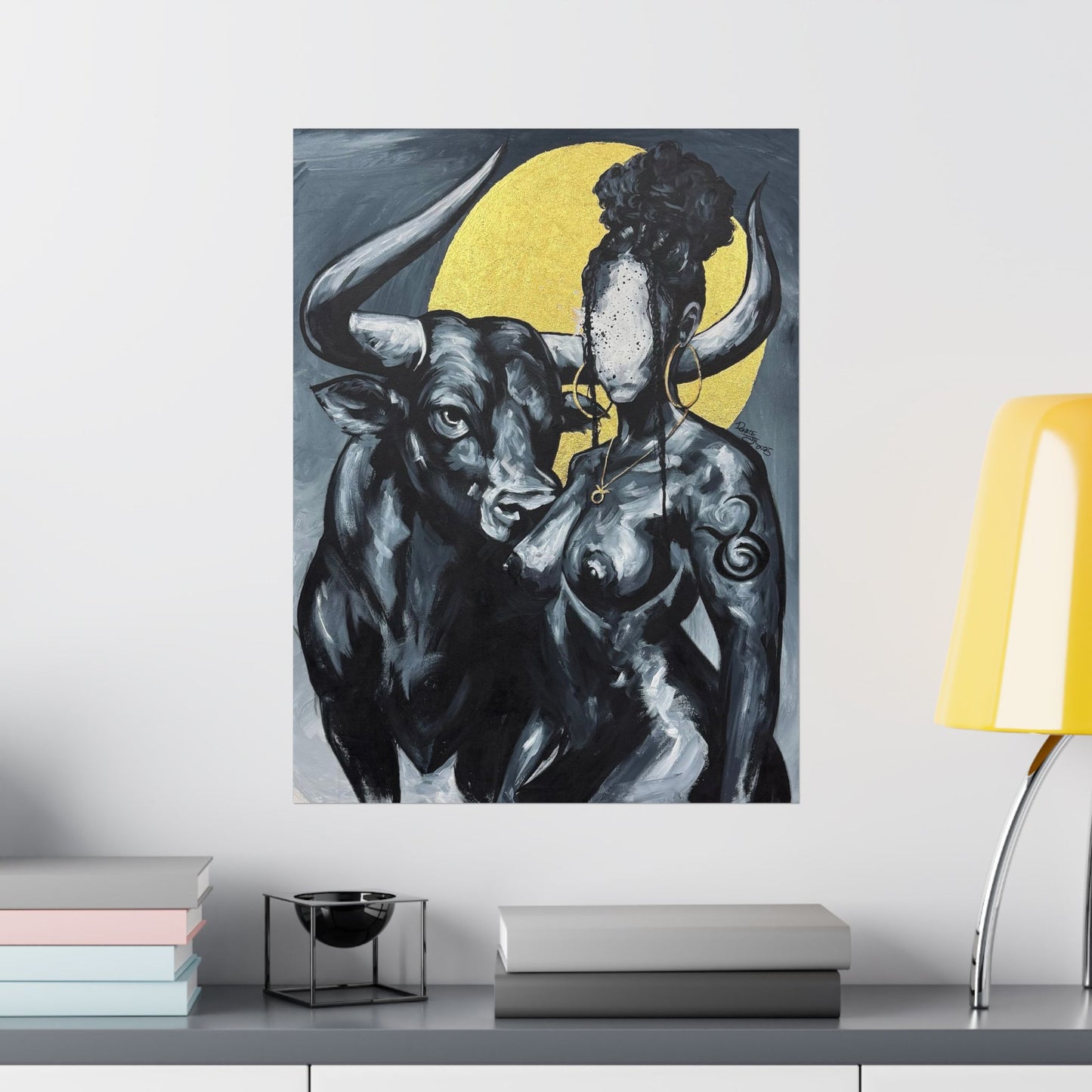 Naturally Taurus Premium Matte Vertical Posters
