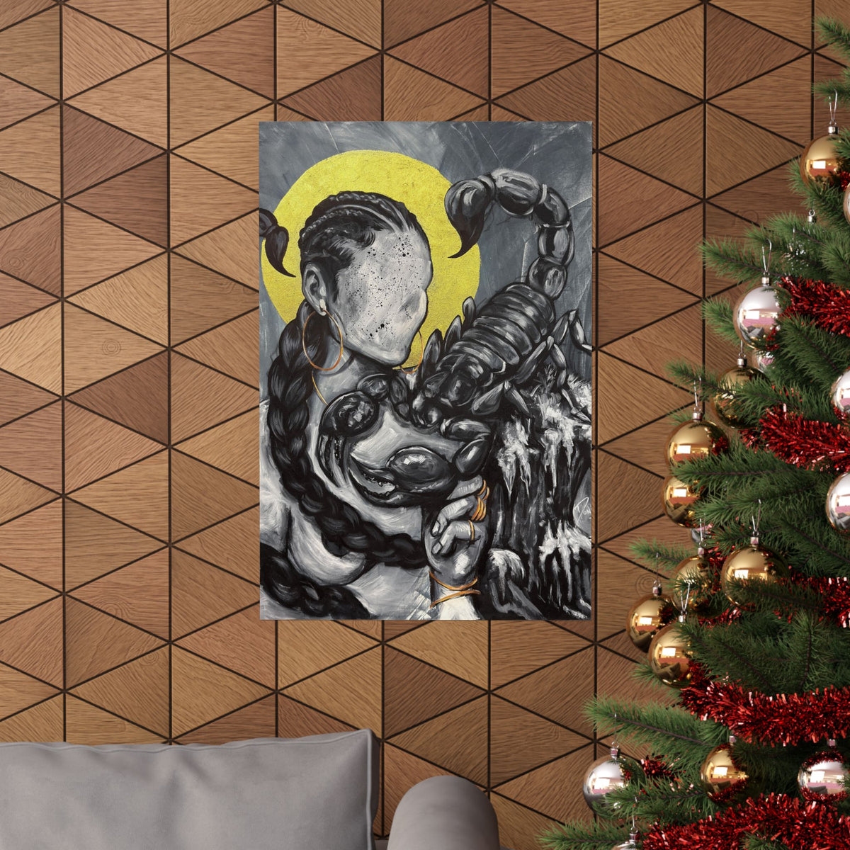 Naturally Scorpio Matte Poster