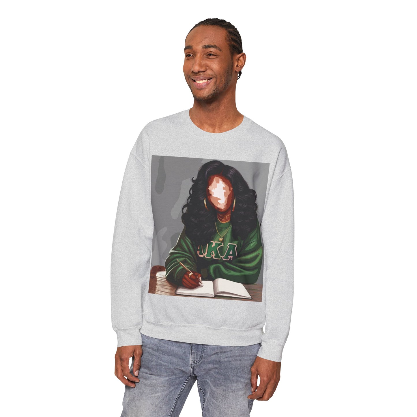 Naturally Divine AKA II Sweatshirt: Unisex, Heavy blend