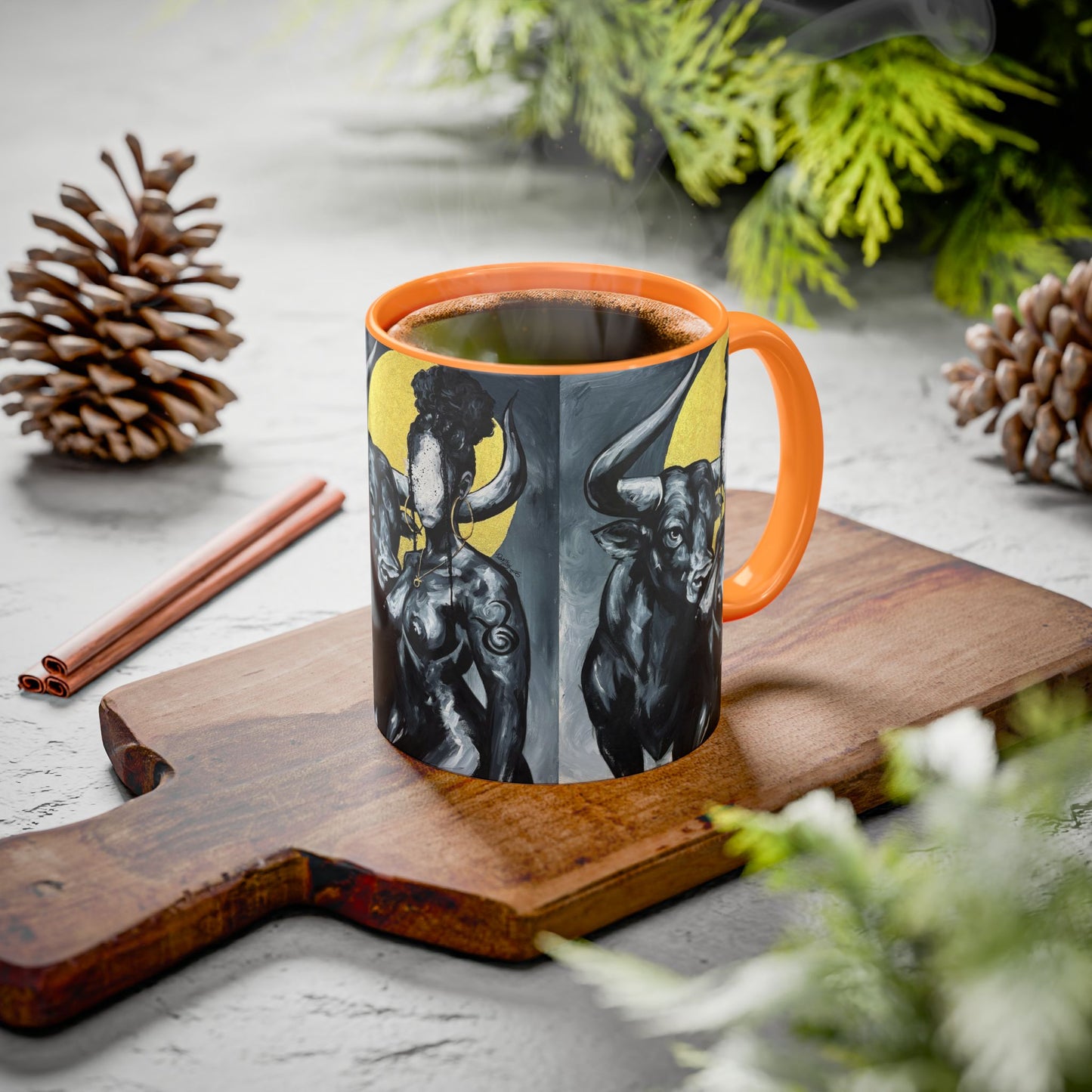 Naturally Taurus Ceramic Mug (11oz/15oz)
