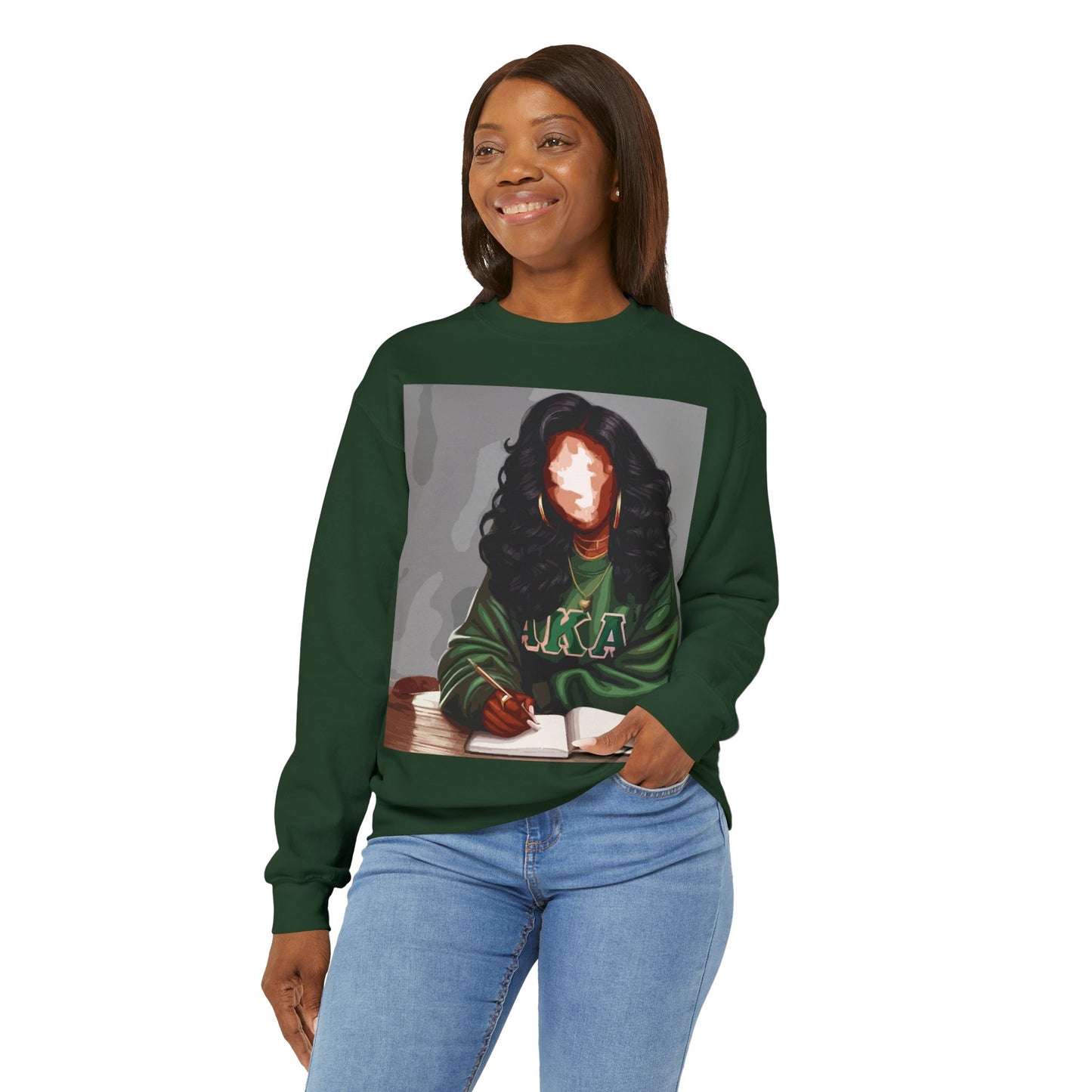 Naturally Divine AKA II Sweatshirt: Unisex, Heavy blend