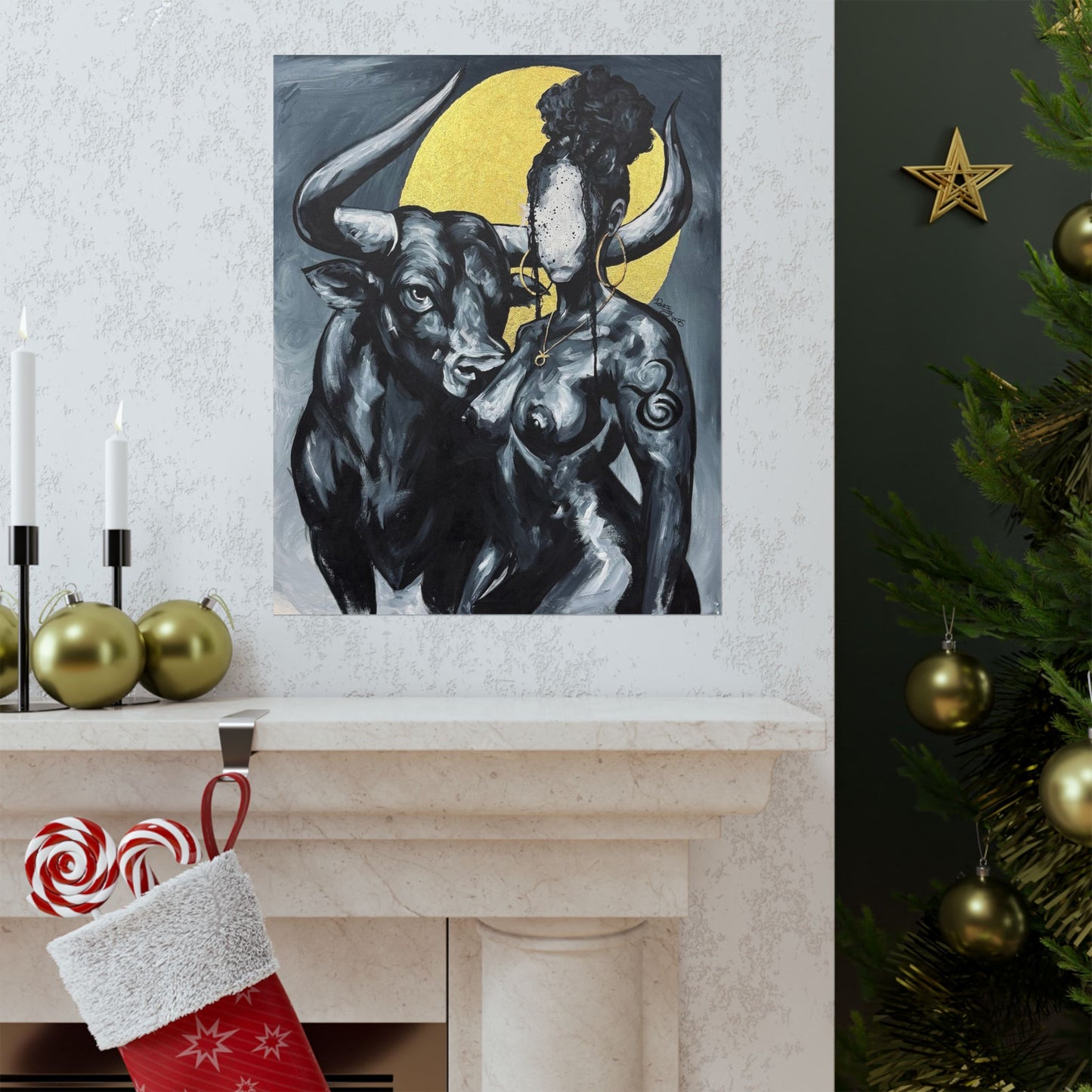 Naturally Taurus Premium Matte Vertical Posters