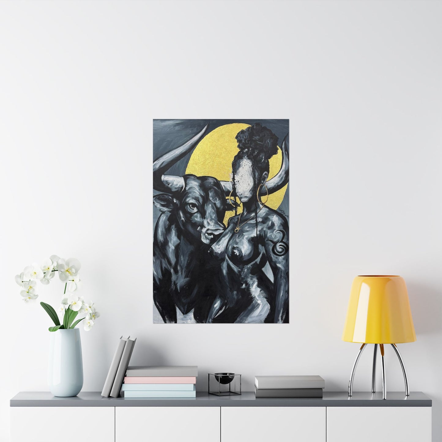 Naturally Taurus Premium Matte Vertical Posters