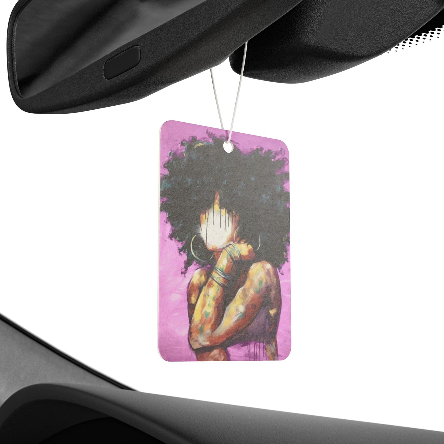 Naturally II PINK Car Air Freshener