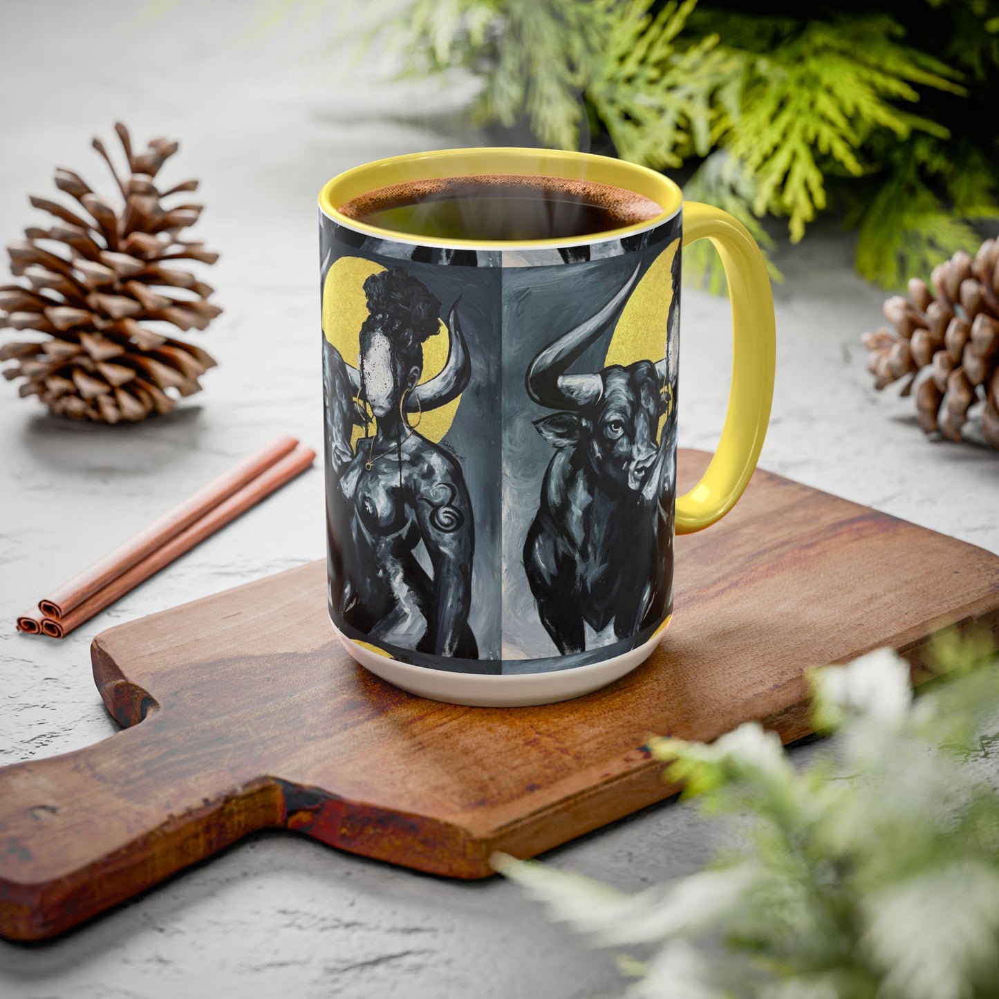 Naturally Taurus Ceramic Mug (11oz/15oz)