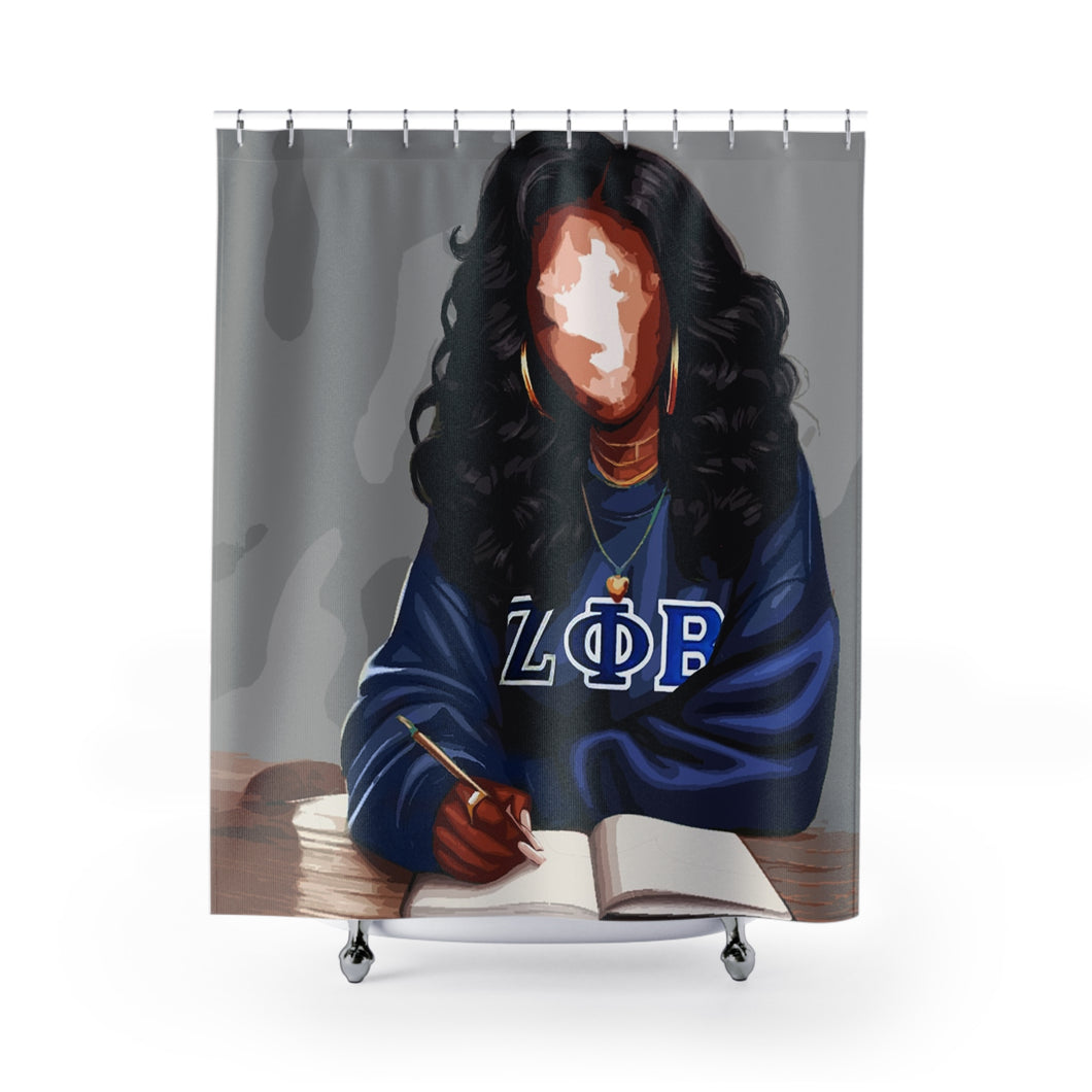 Naturally Divine ZETA II Shower Curtains