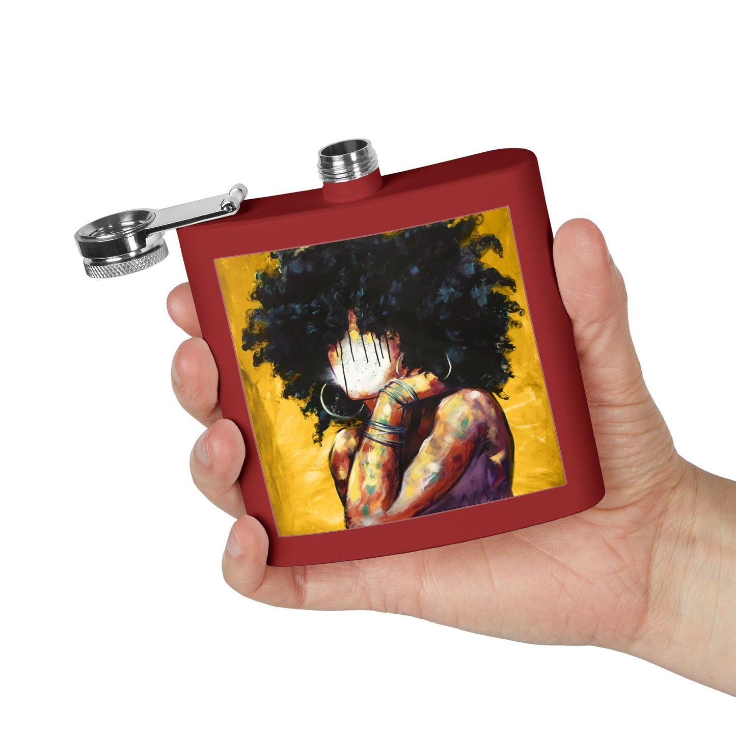 Naturally II GOLD Stainless Steel Flask