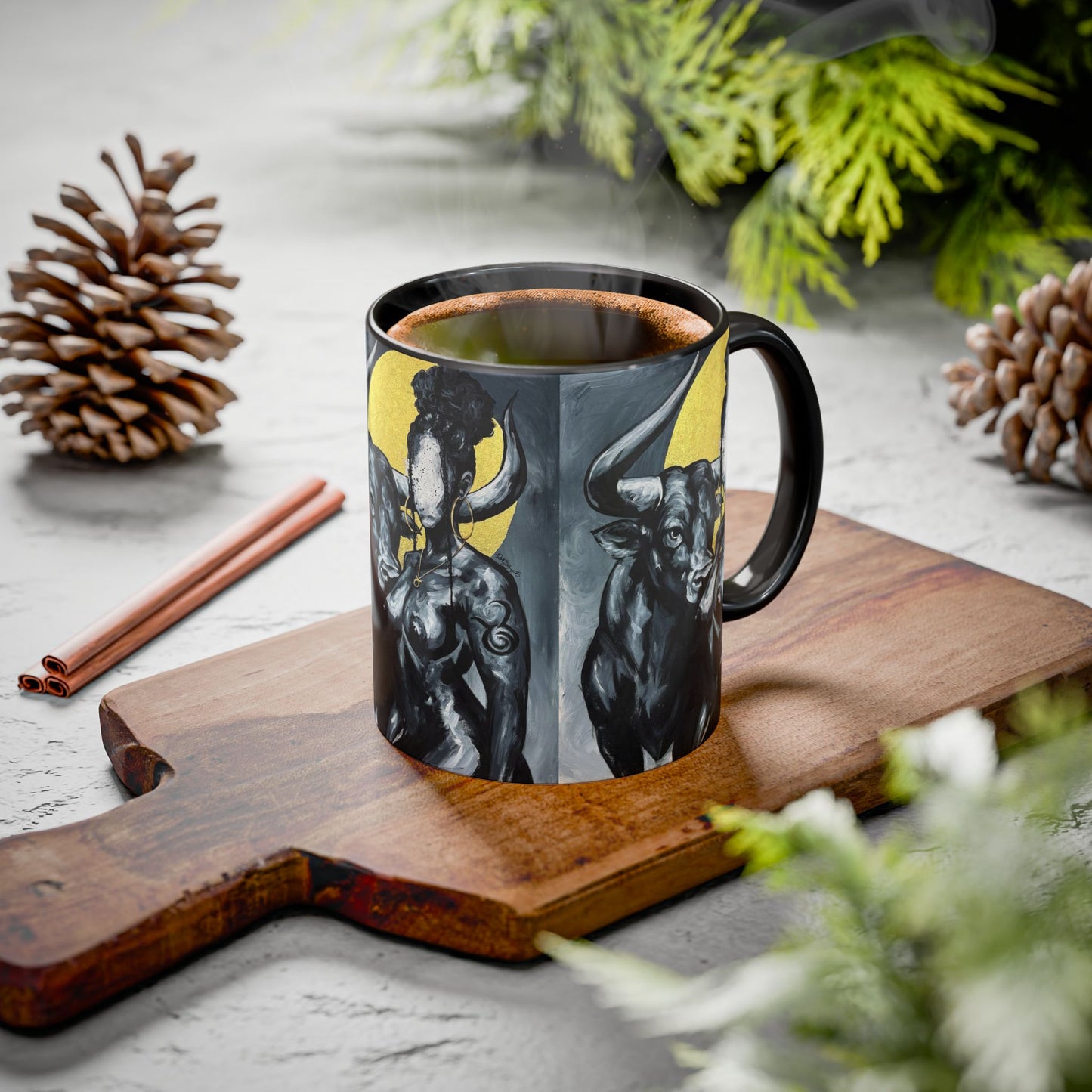 Naturally Taurus Ceramic Mug (11oz/15oz)