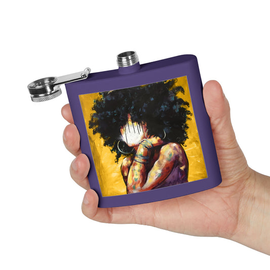 Naturally II GOLD Stainless Steel Flask