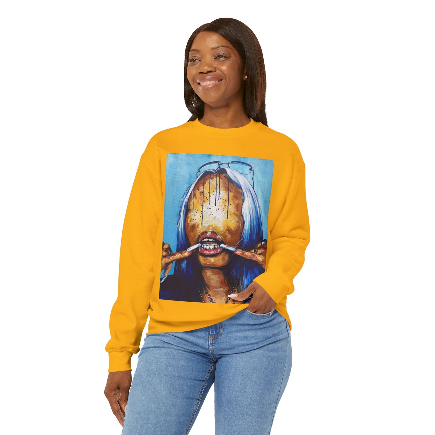 Naturally Anycia Sweatshirt: Unisex, Heavy blend
