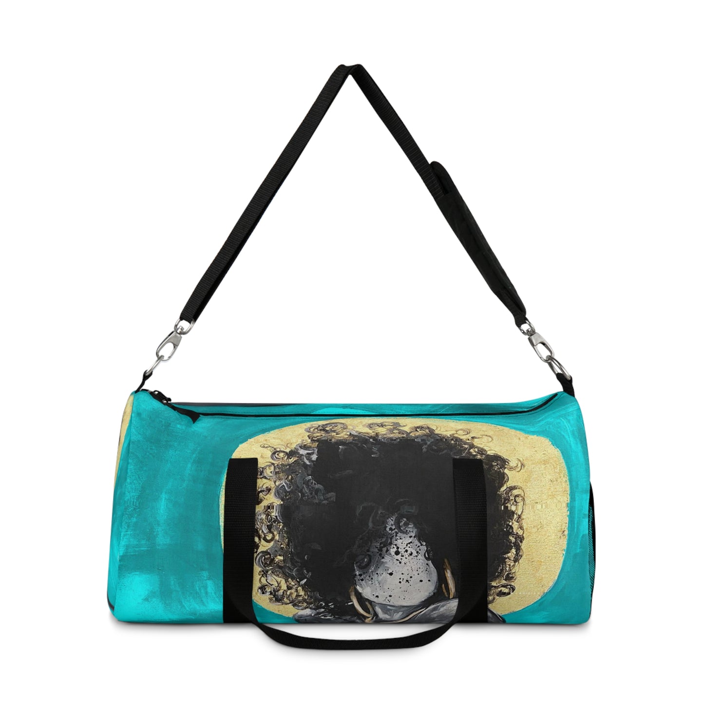 Naturally Nude III TEAL Duffel Bag