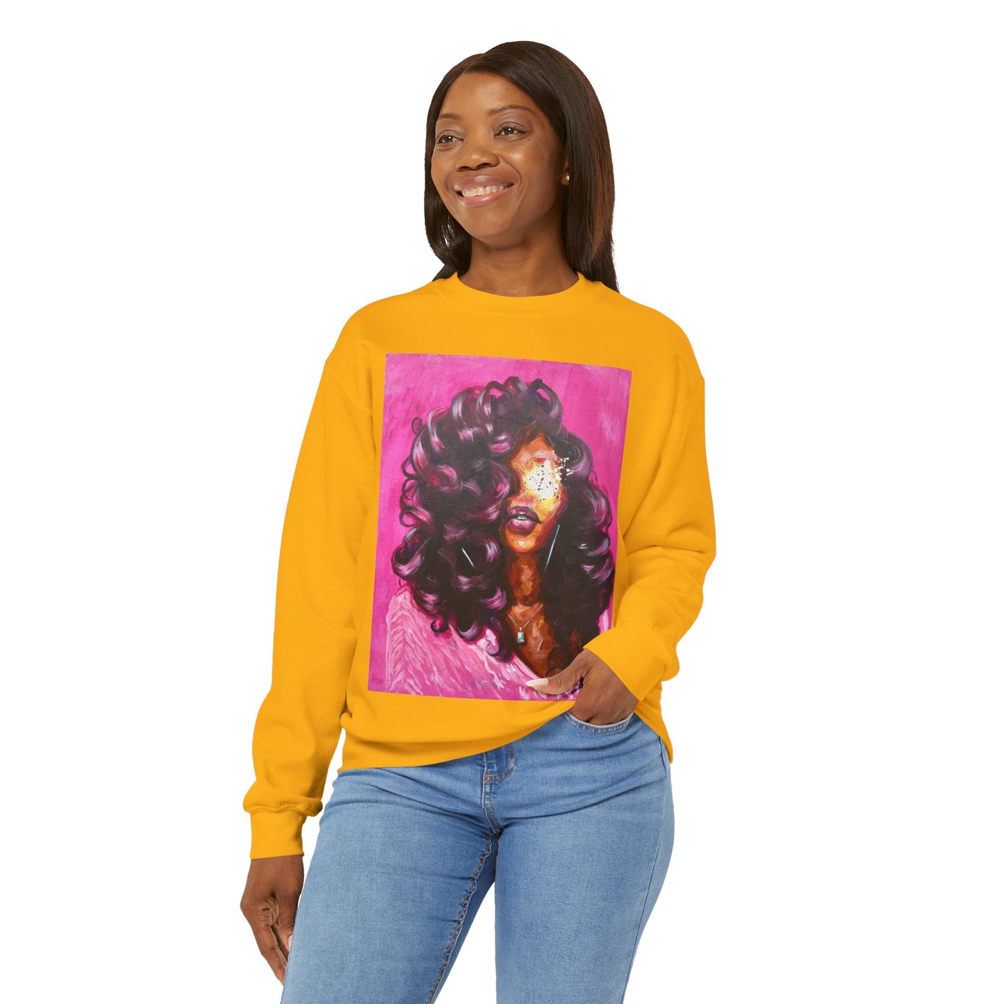 Naturally Lashontae Sweatshirt Unisex, Heavy blend