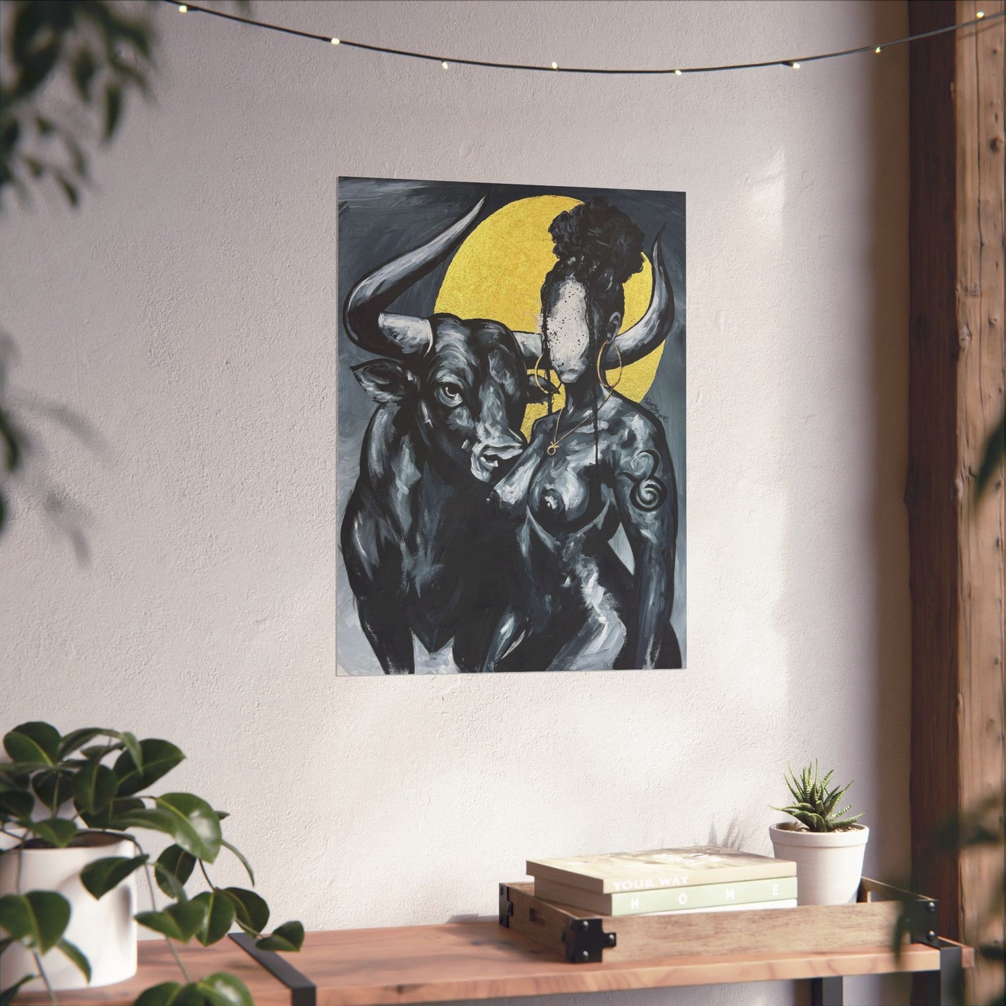 Naturally Taurus Premium Matte Vertical Posters