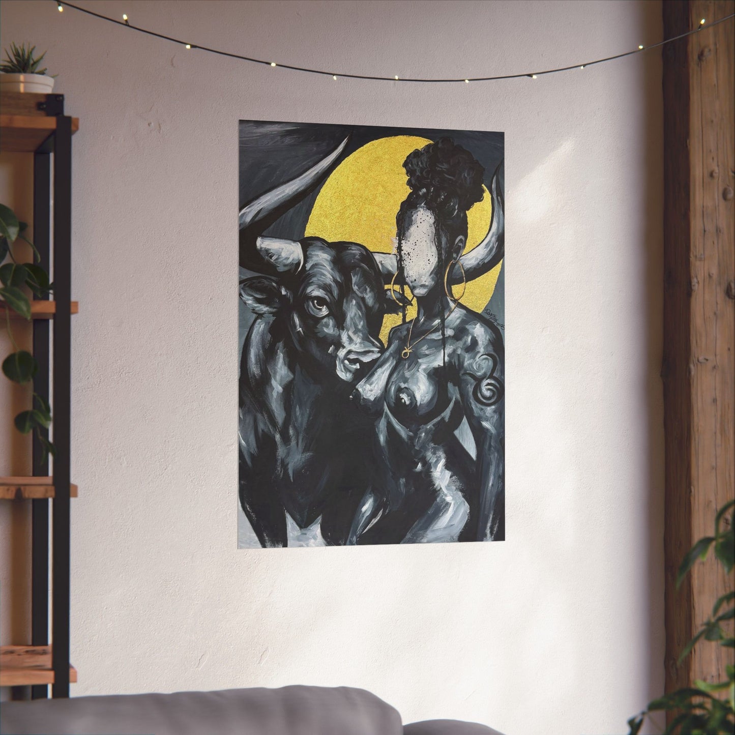 Naturally Taurus Premium Matte Vertical Posters