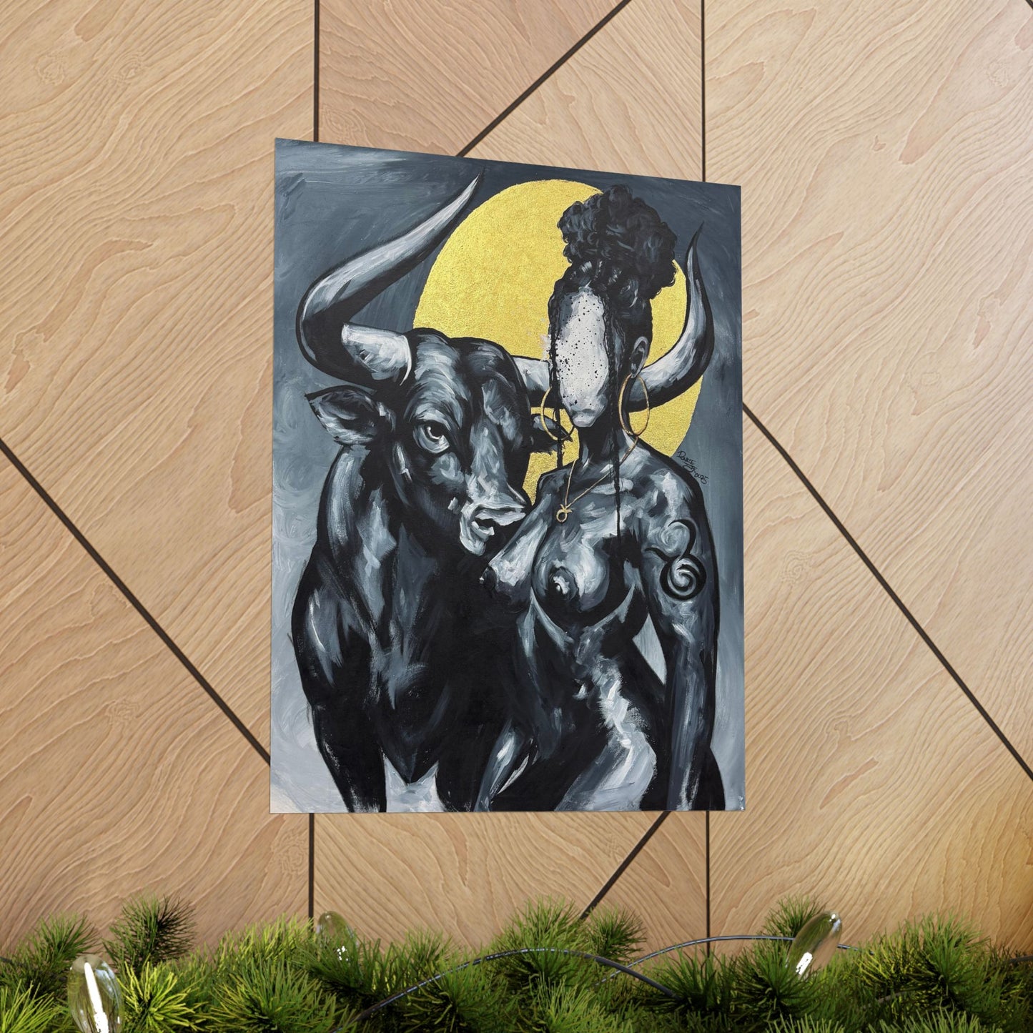 Naturally Taurus Premium Matte Vertical Posters