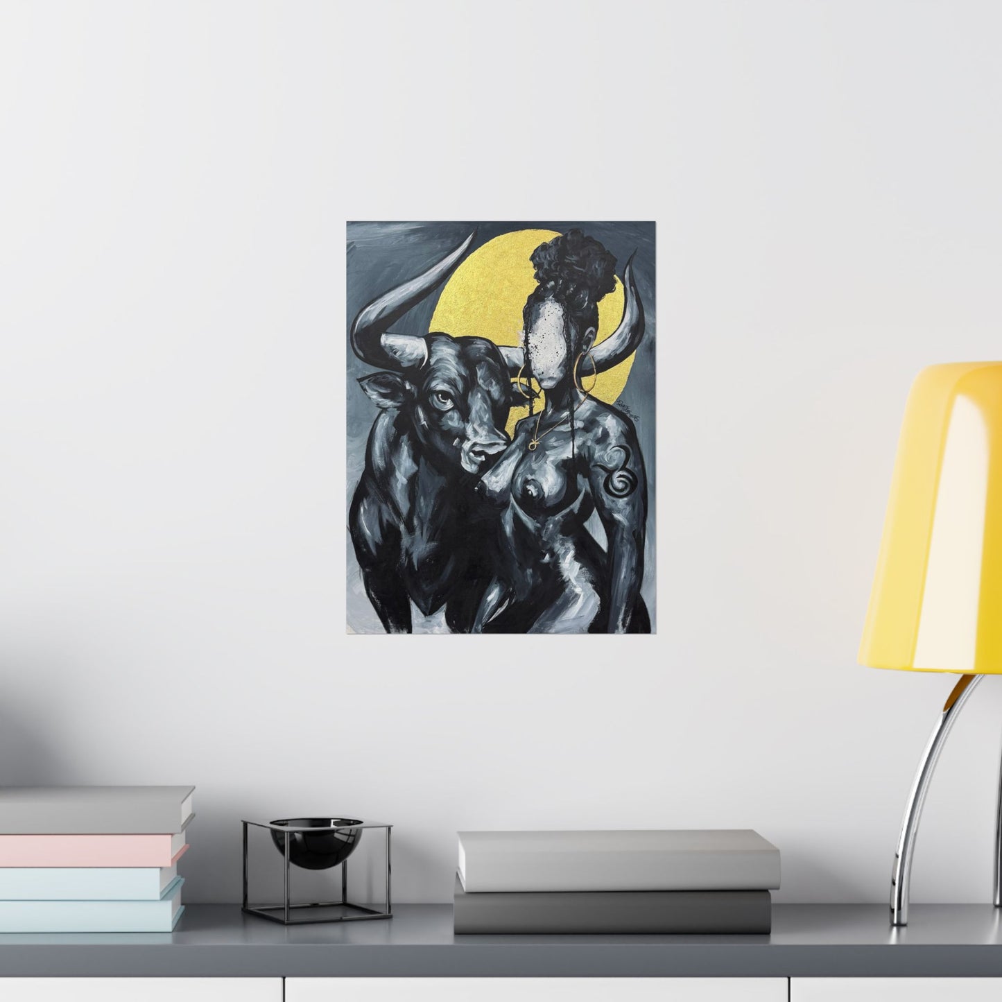 Naturally Taurus Premium Matte Vertical Posters