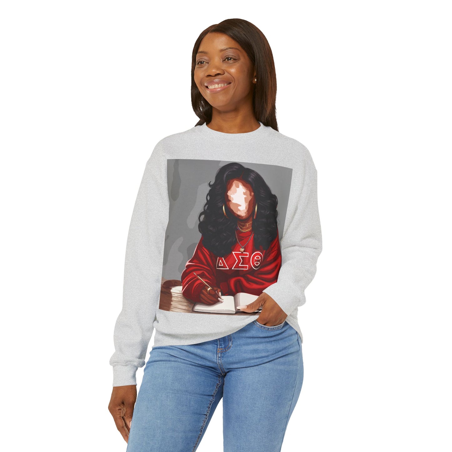 Naturally Divine Delta II Sweatshirt: Unisex, Heavy blend