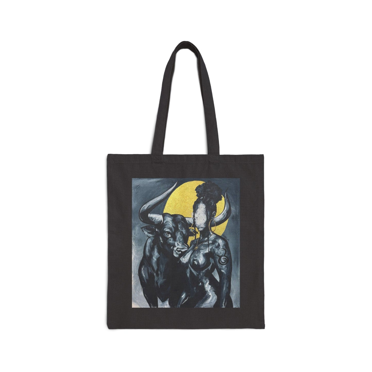 Naturally Taurus Canvas Tote Bag