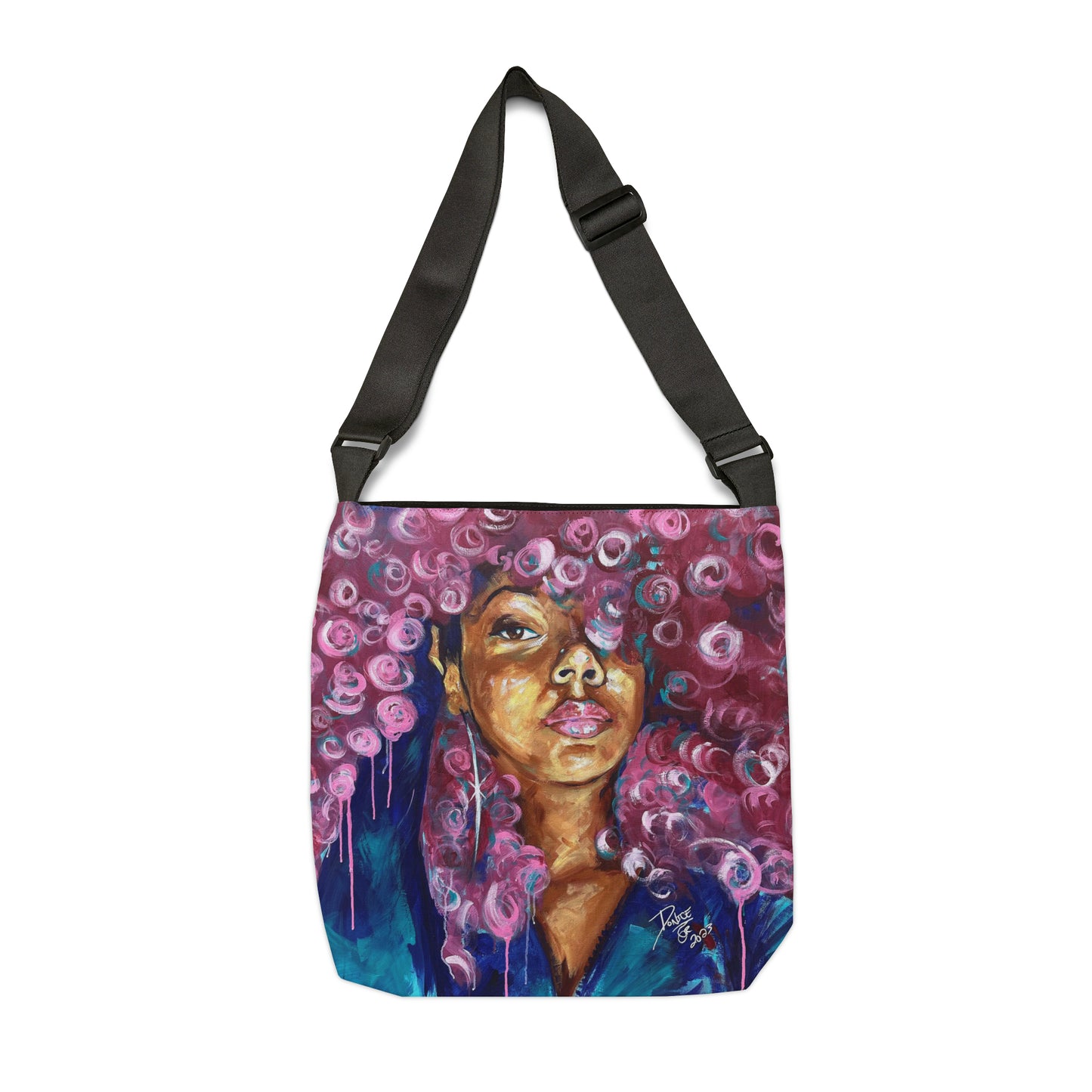 Naturally Rosado Adjustable Tote Bag (AOP)