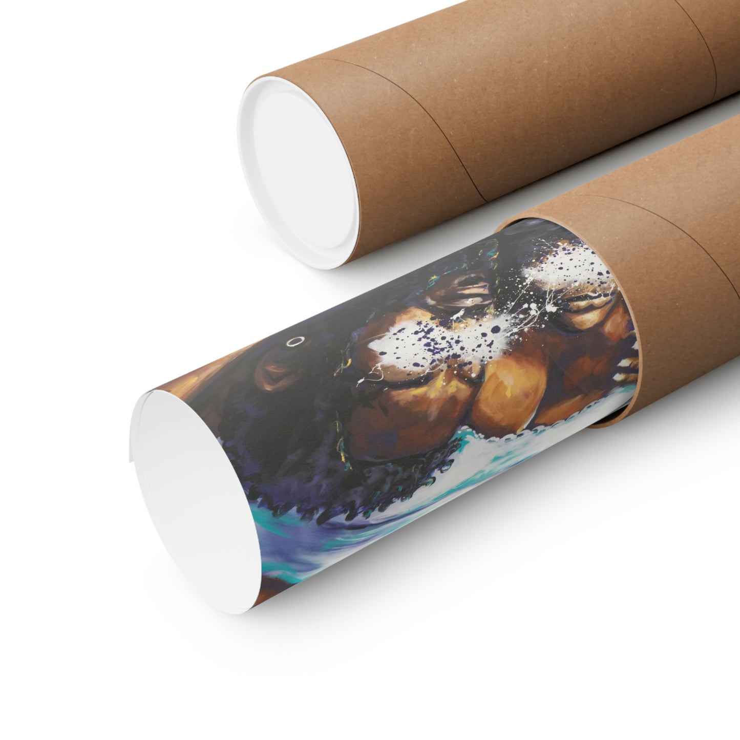 Naturally Black Love XII Matte Vertical Posters