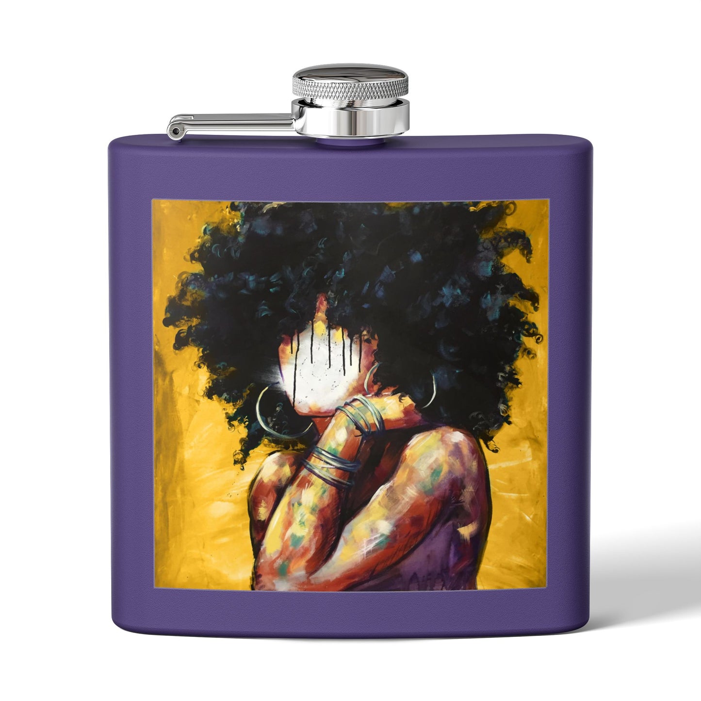 Naturally II GOLD Stainless Steel Flask
