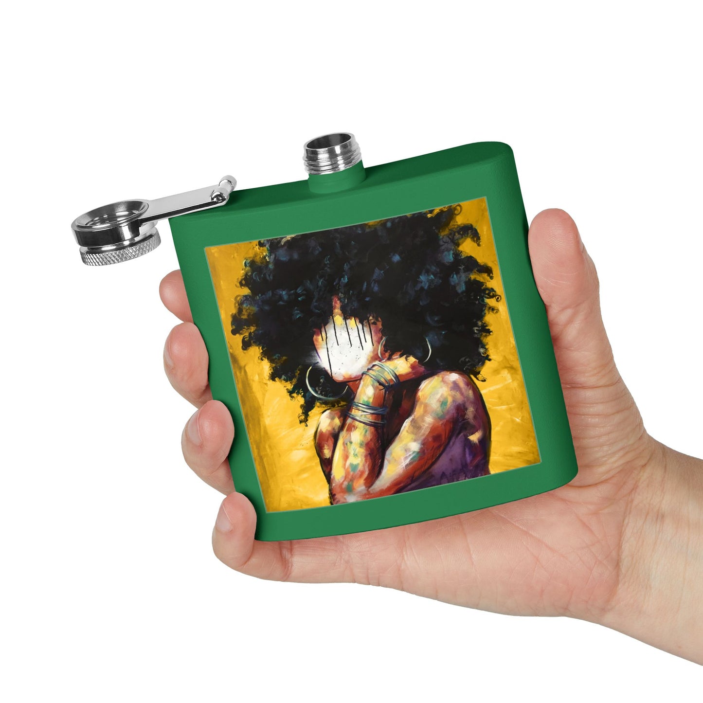 Naturally II GOLD Stainless Steel Flask