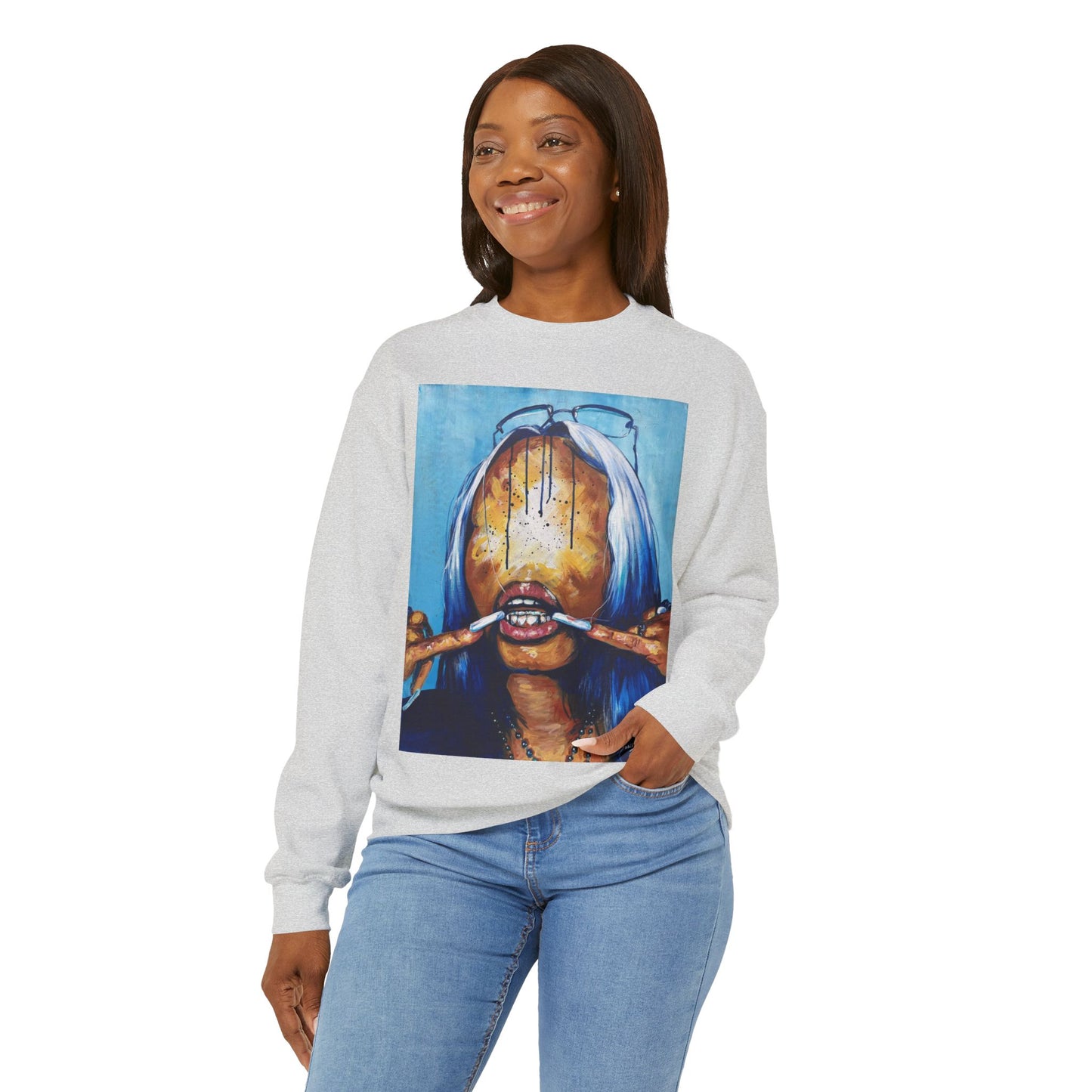 Naturally Anycia Sweatshirt: Unisex, Heavy blend