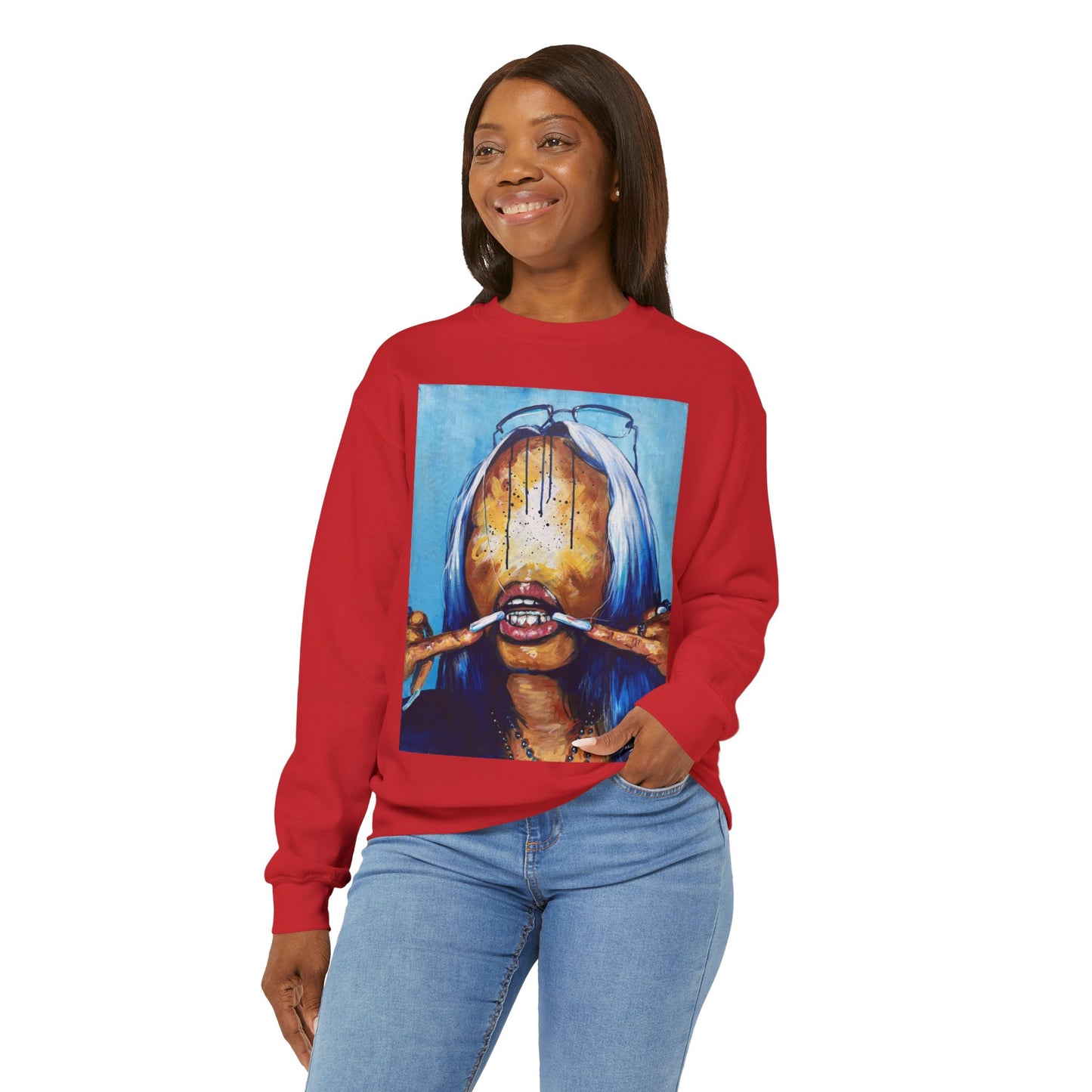 Naturally Anycia Sweatshirt: Unisex, Heavy blend