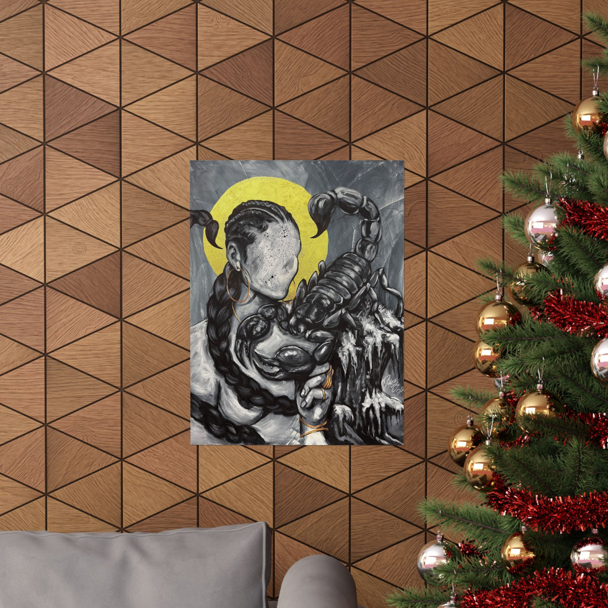 Naturally Scorpio Matte Poster