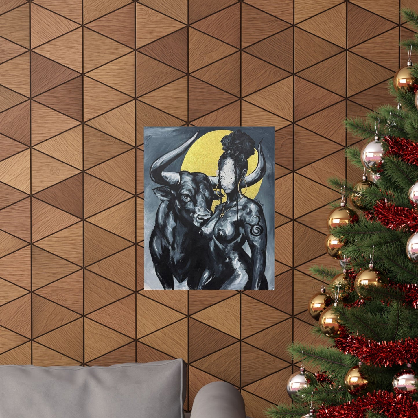 Naturally Taurus Premium Matte Vertical Posters