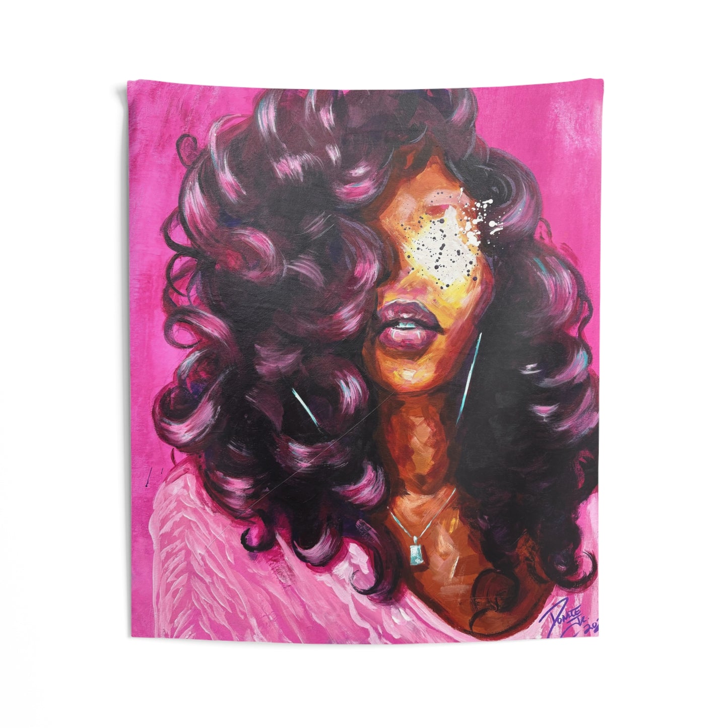 Naturally Lashontae Indoor Wall Tapestries