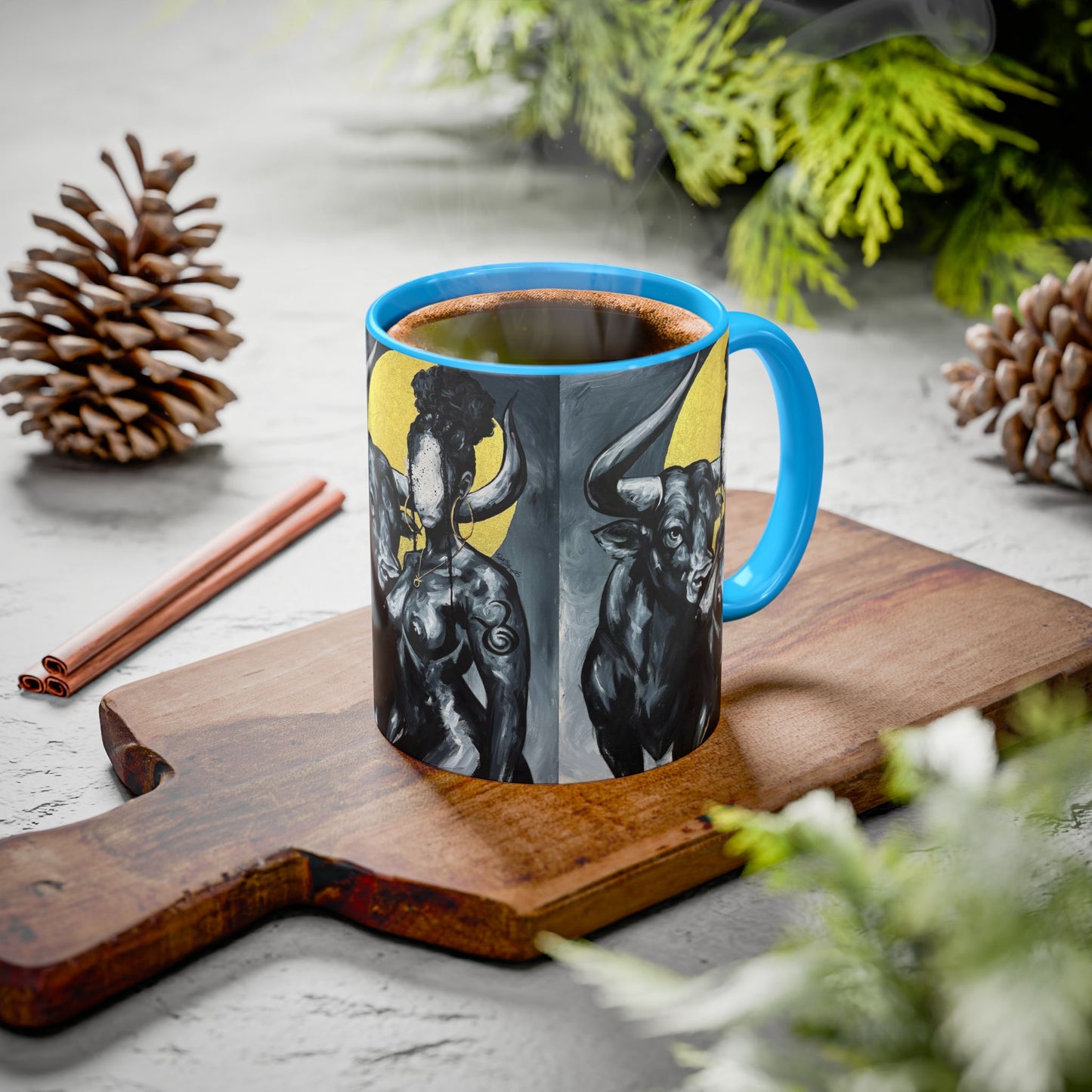 Naturally Taurus Ceramic Mug (11oz/15oz)