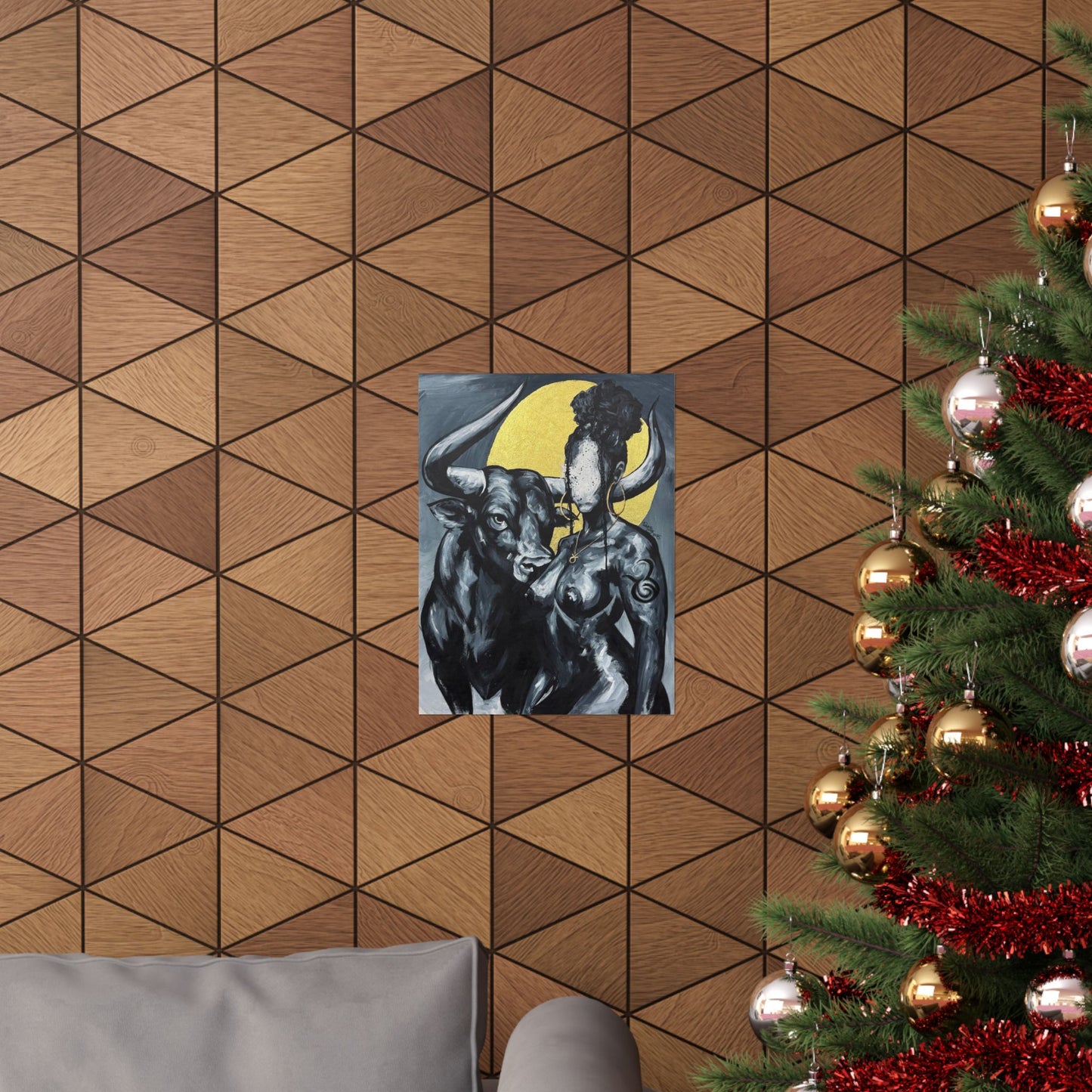 Naturally Taurus Premium Matte Vertical Posters