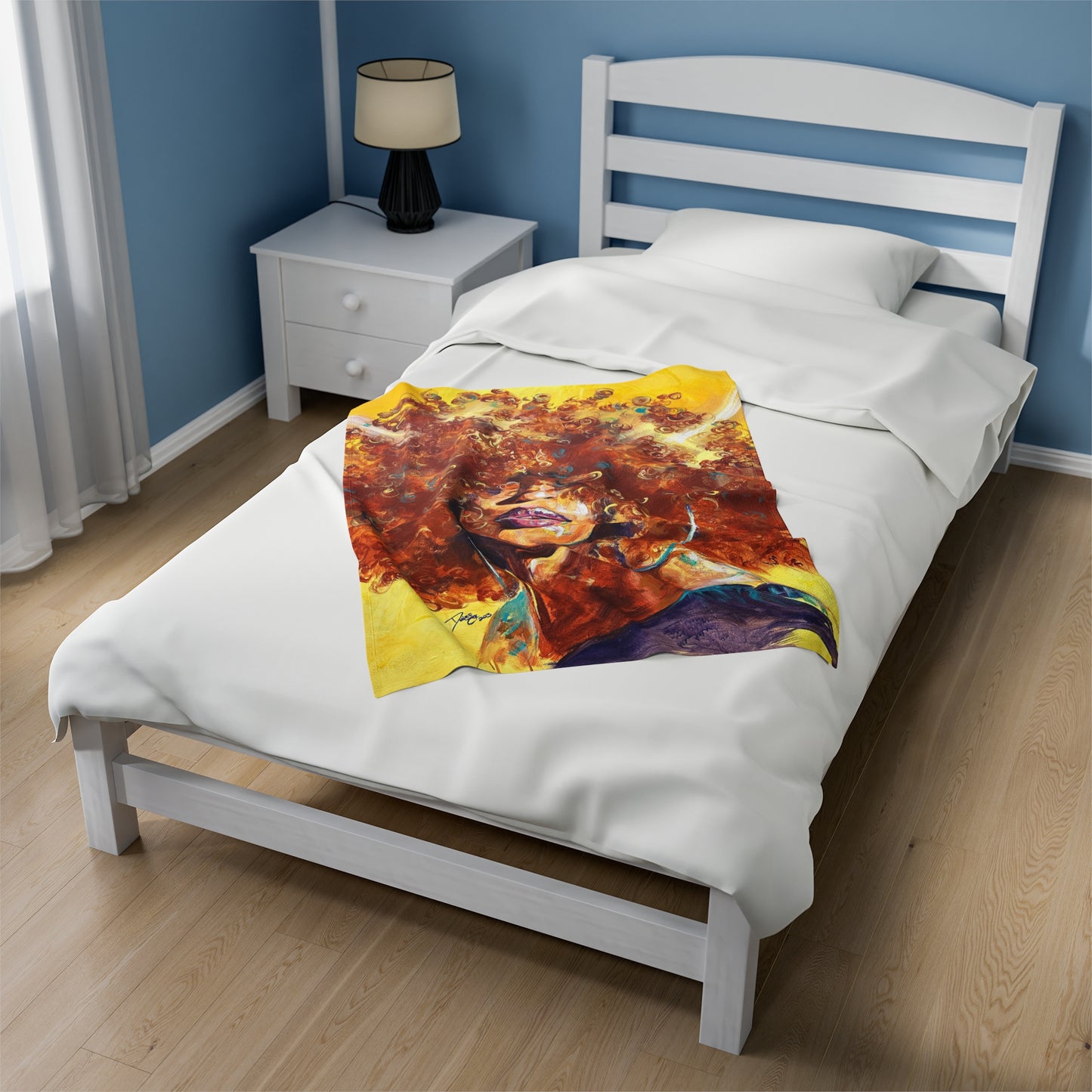 Naturally Karina Velveteen Plush Blanket