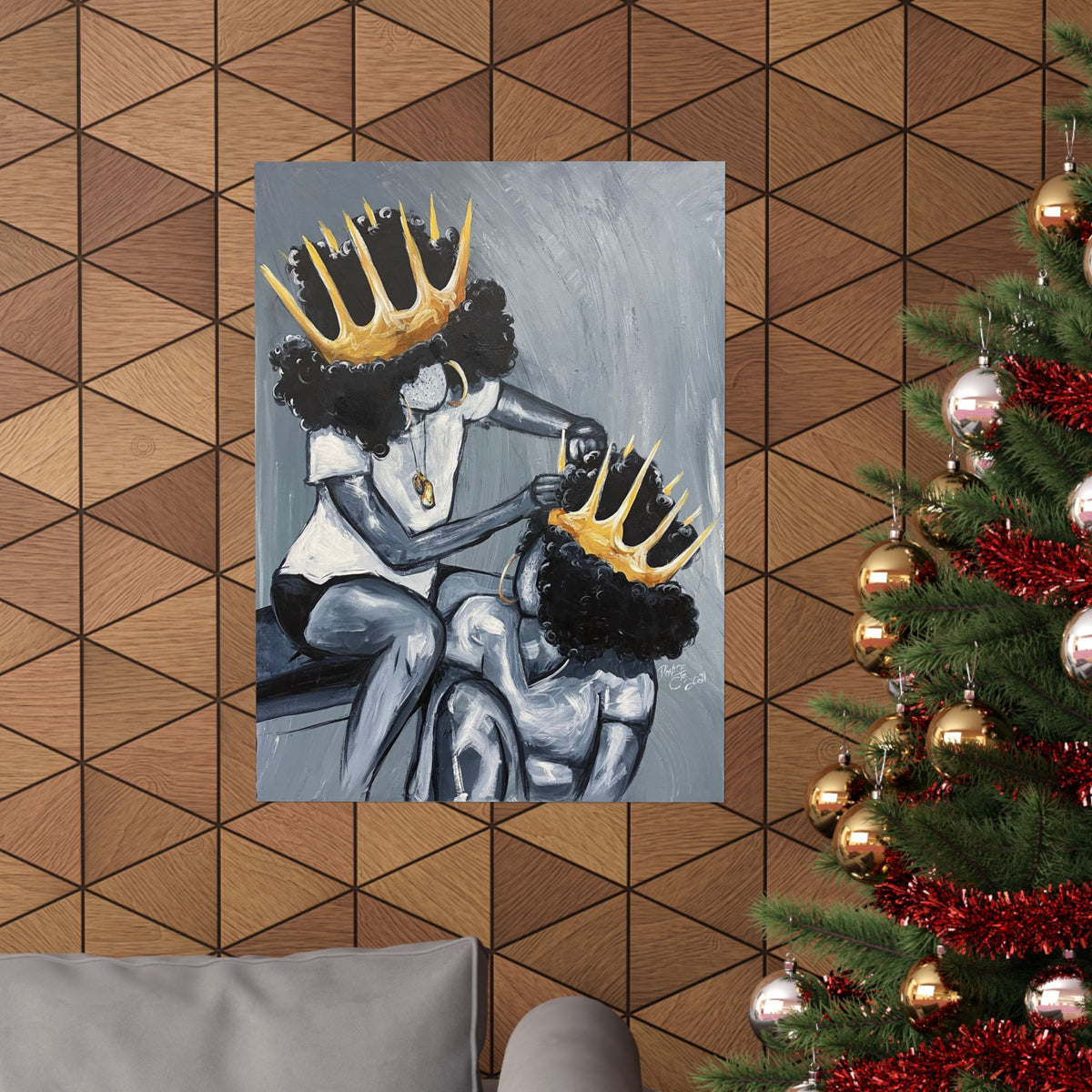 Naturally Queens Matte Vertical Poster