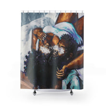 Naturally Black Love XII Shower Curtains