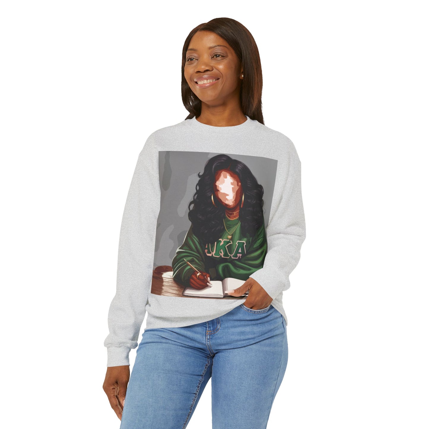 Naturally Divine AKA II Sweatshirt: Unisex, Heavy blend