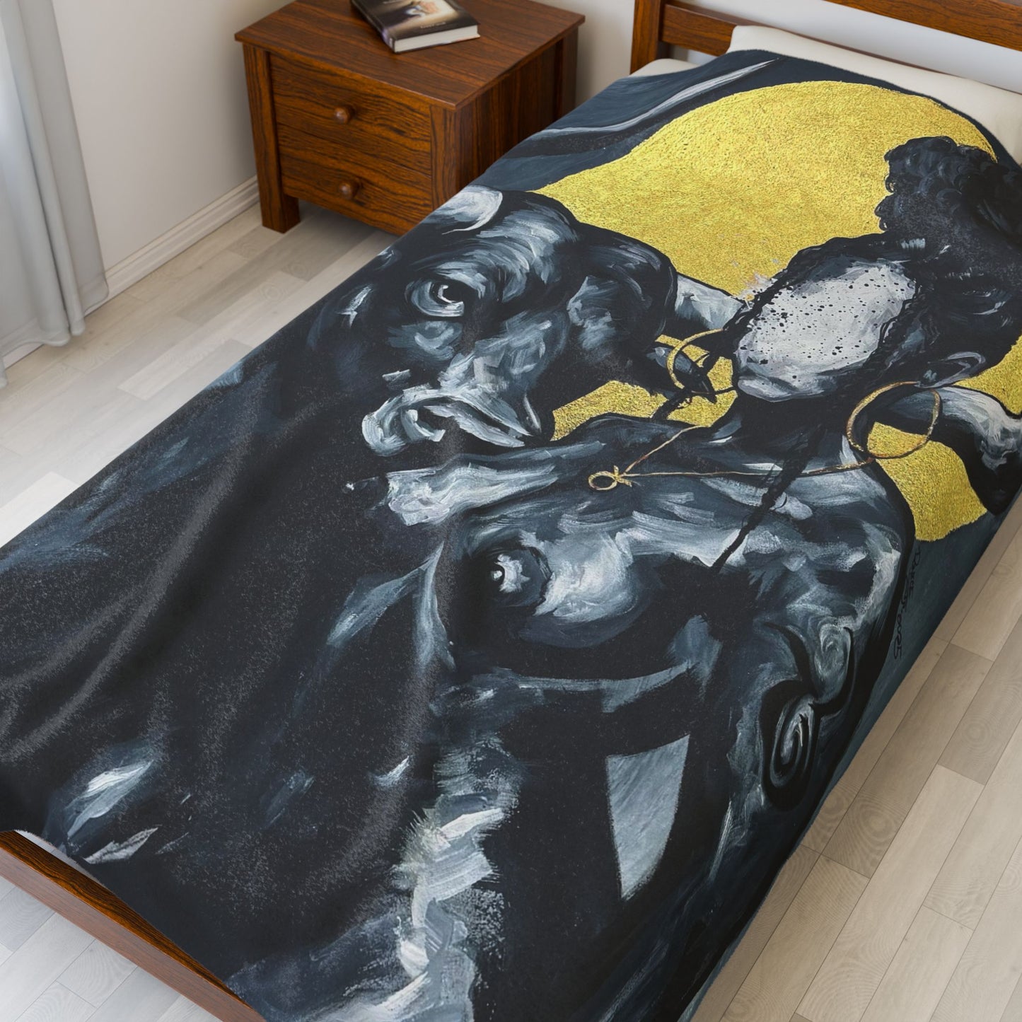 Naturally Taurus Velveteen Plush Blanket