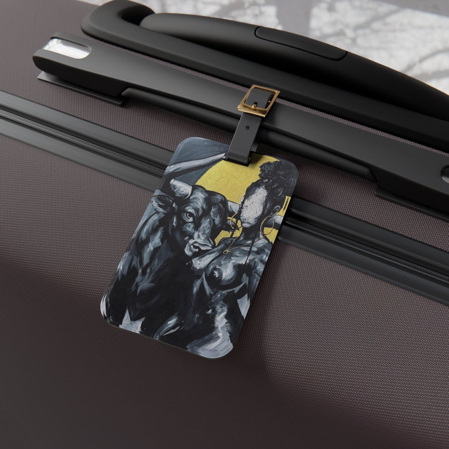 Naturally Taurus Luggage Tag