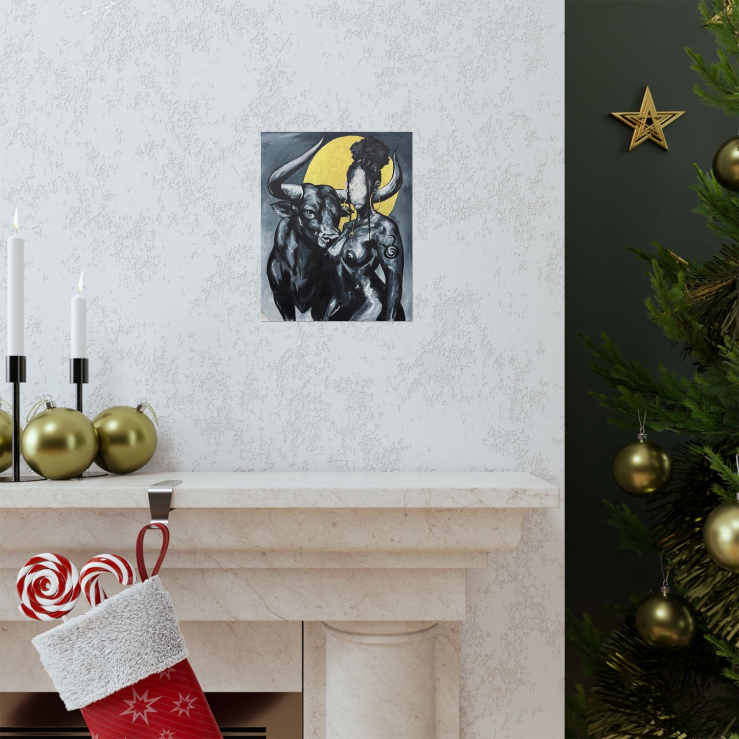 Naturally Taurus Premium Matte Vertical Posters