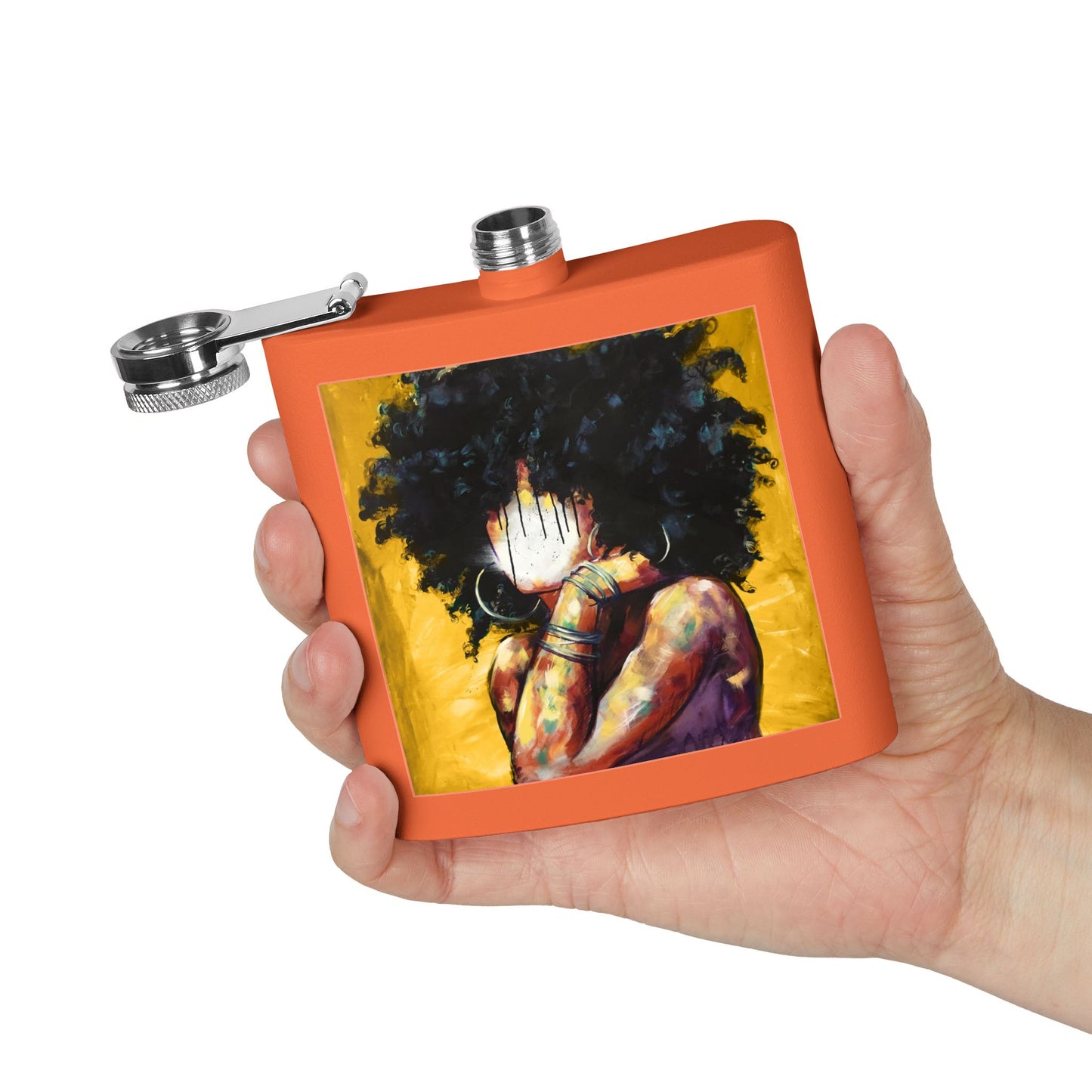 Naturally II GOLD Stainless Steel Flask