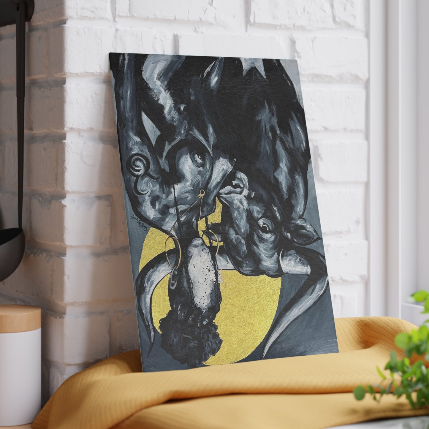 Naturally Taurus Glass Cutting Board