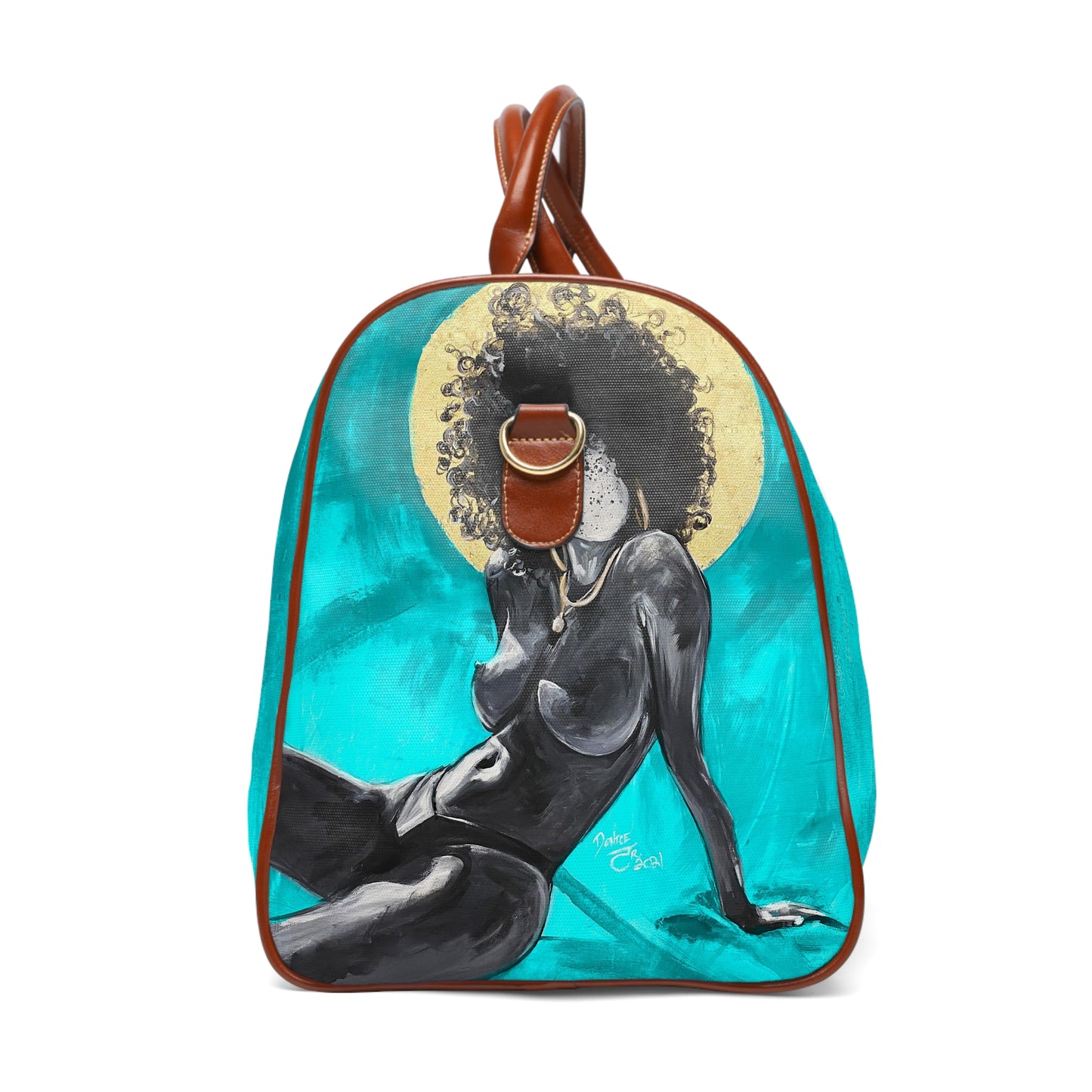 Naturally Nude III TEAL Travel Bag