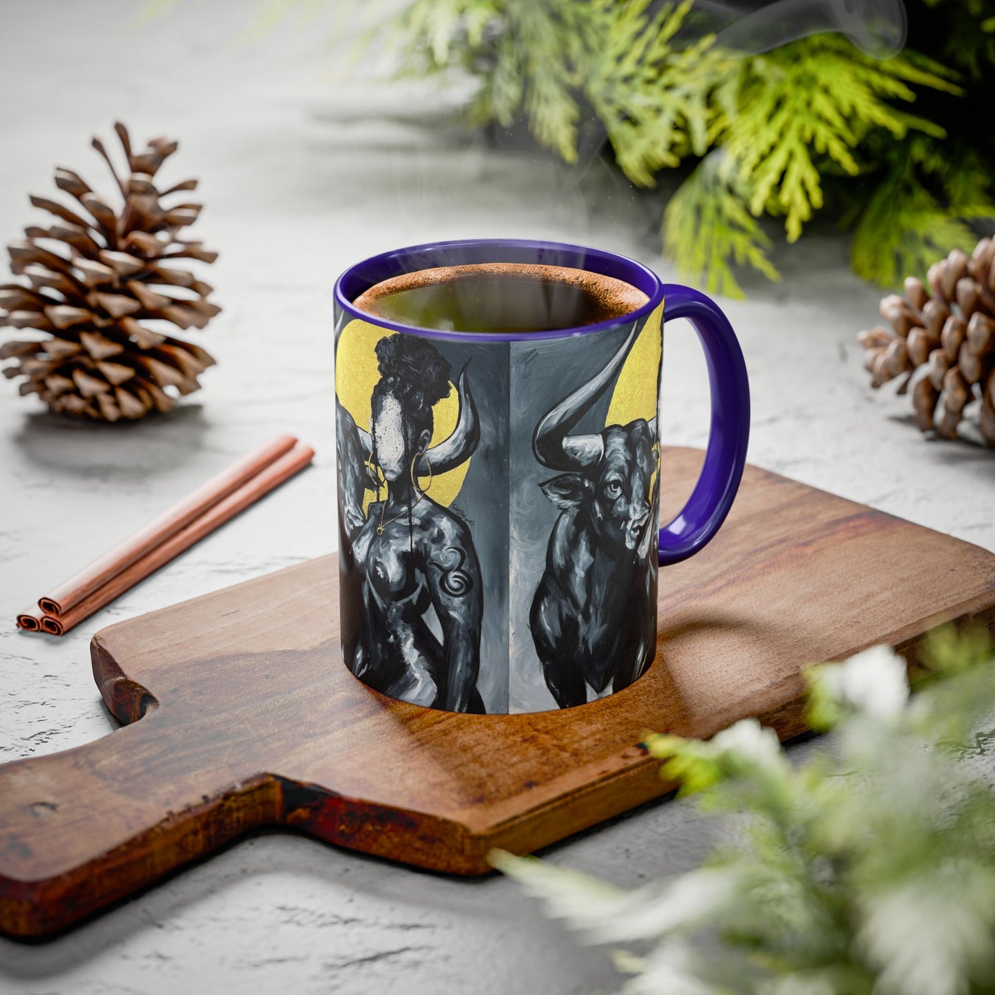 Naturally Taurus Ceramic Mug (11oz/15oz)