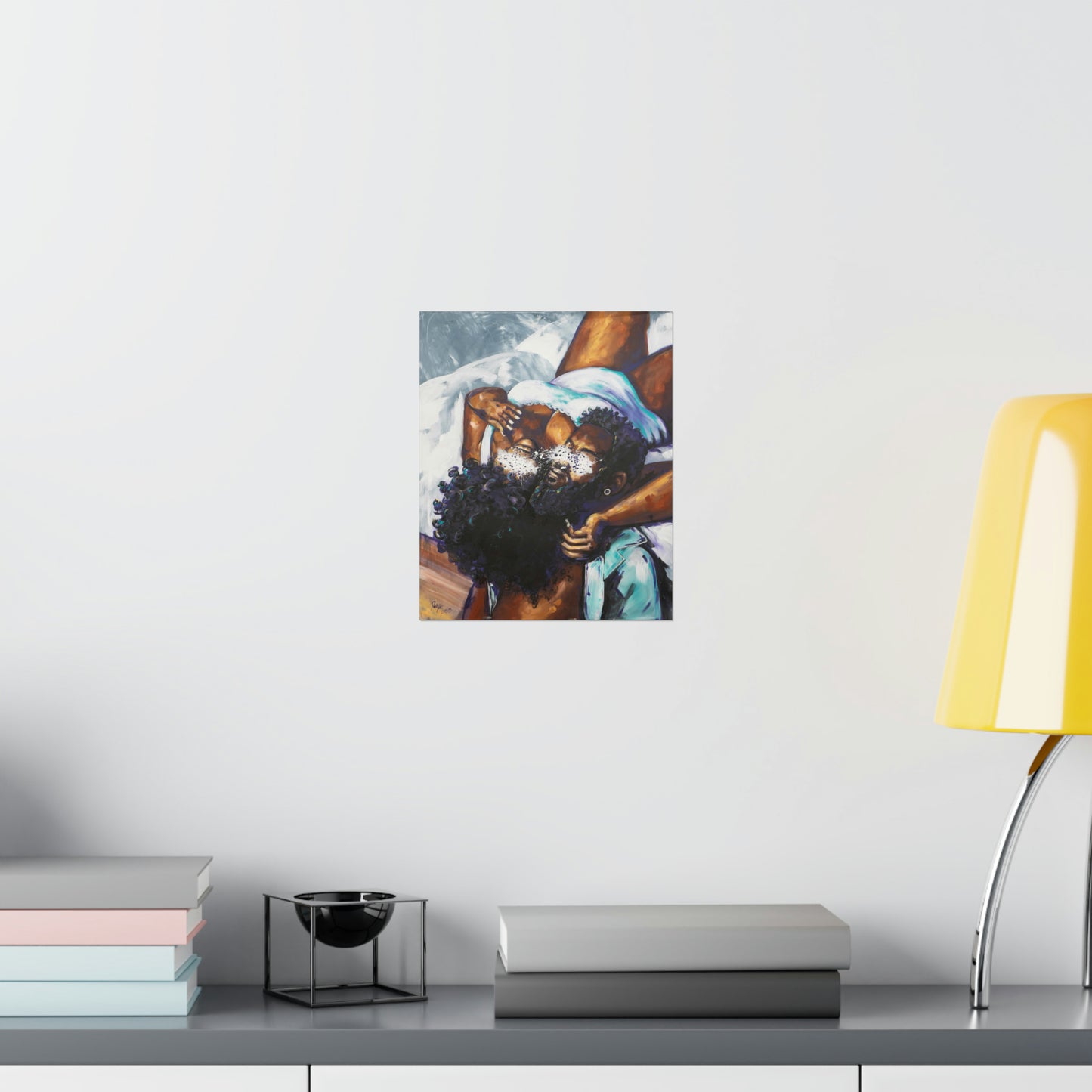 Naturally Black Love XII Matte Vertical Posters