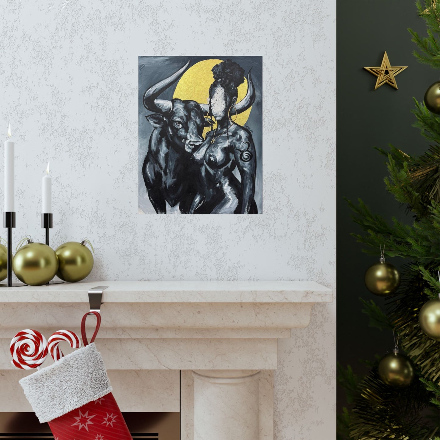 Naturally Taurus Premium Matte Vertical Posters