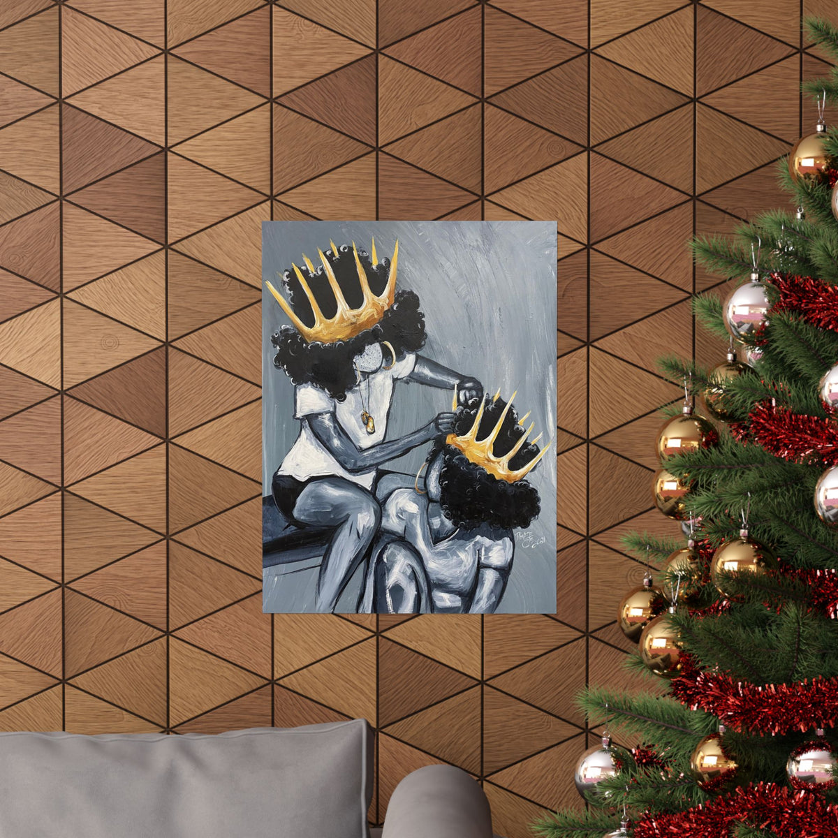 Naturally Queens Matte Vertical Poster